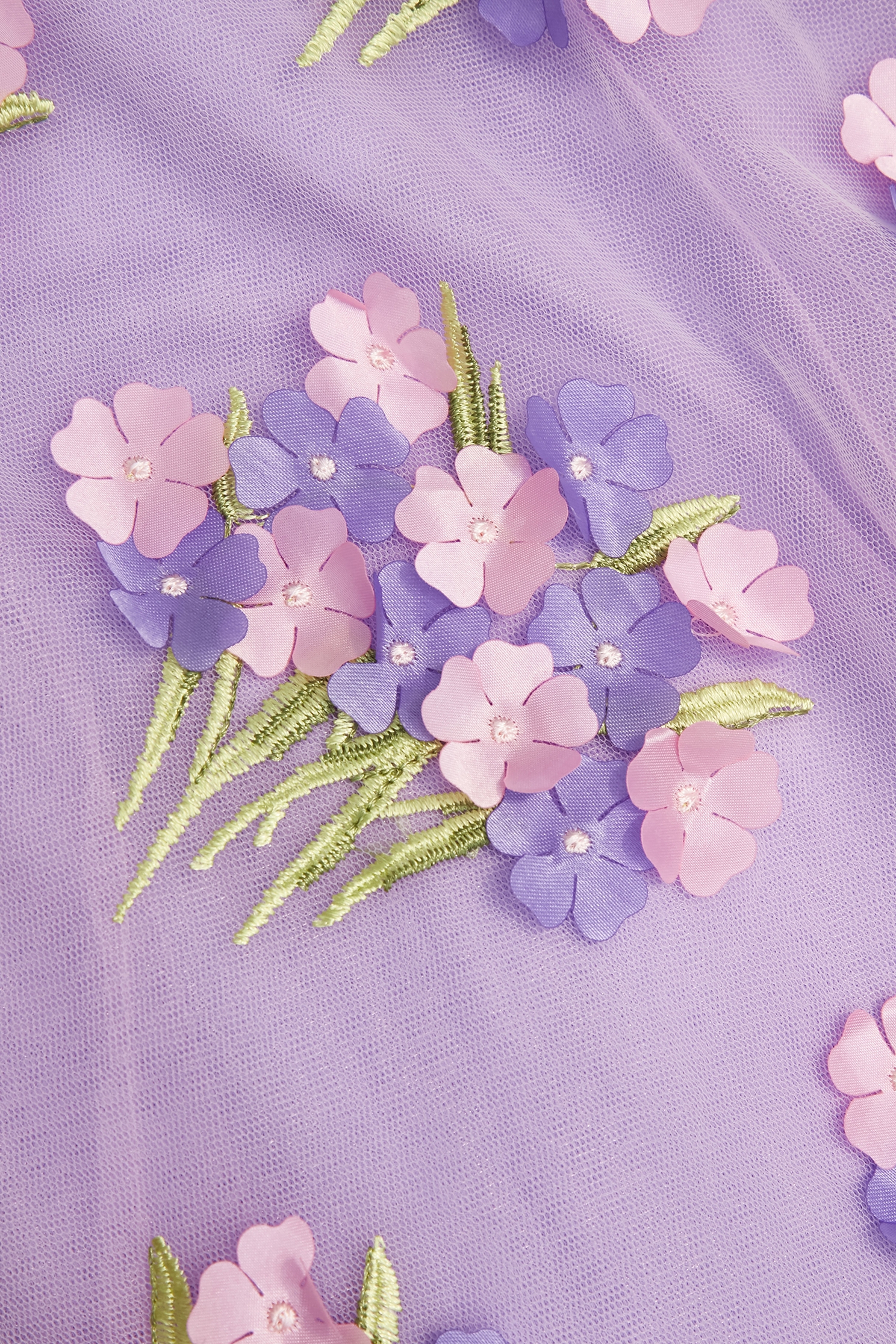 粉紫色立體花瓣刺繡長裙粉紫色立體花瓣刺繡長裙,人氣商品,刺繡,秋冬穿搭,約會特輯,紗裙,網紗,網裙,花花世界,長裙