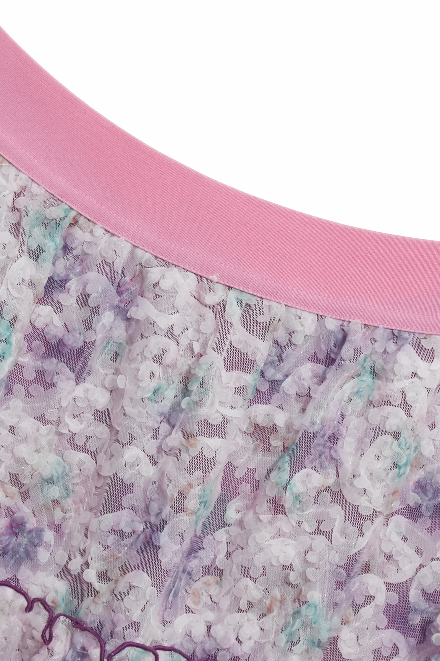 銀河丁香紫暈染長裙銀河丁香紫暈染長裙,刺繡,秋冬穿搭,紗裙,網裙,花花世界