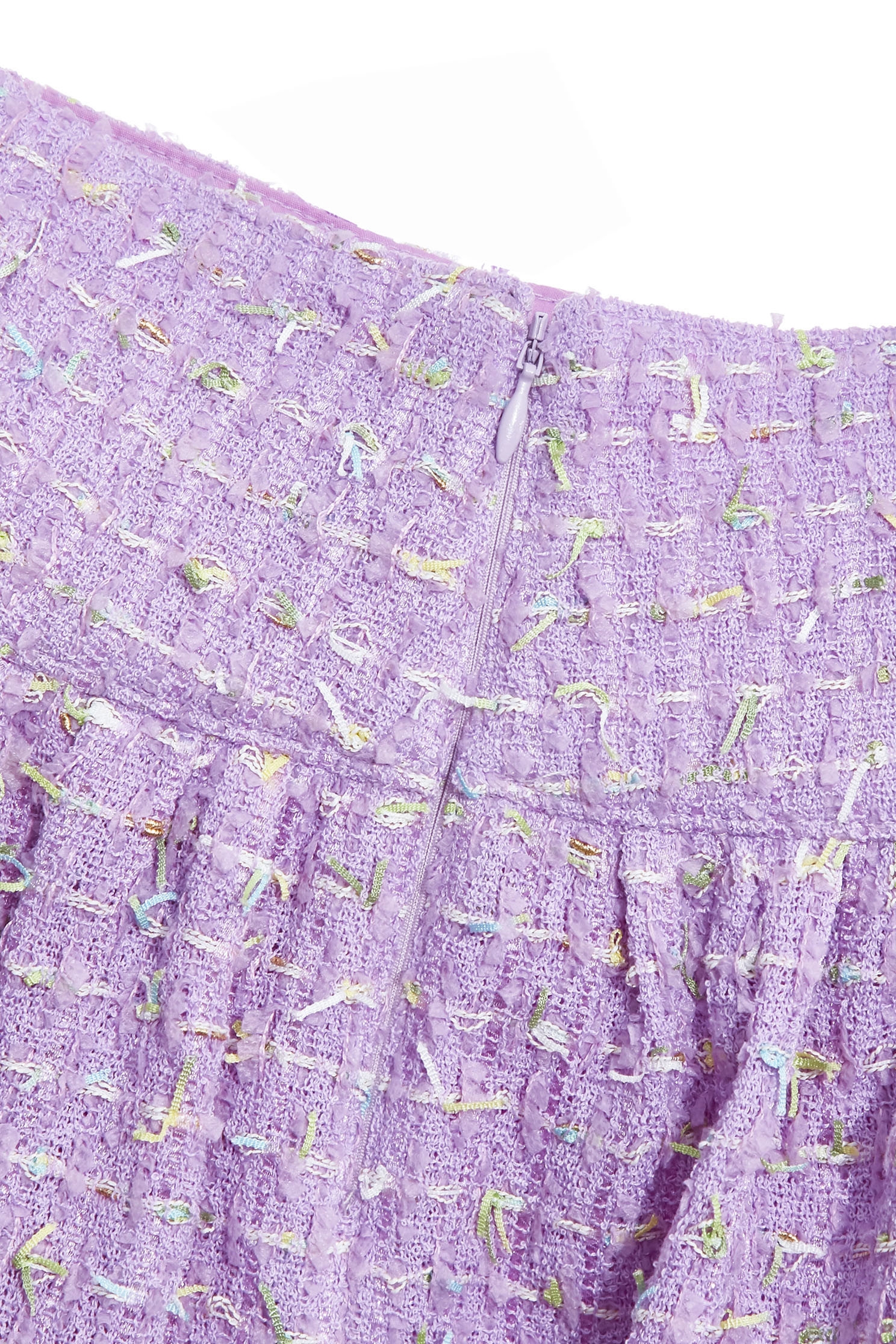 泡泡粉帶子紗花呢紗短裙泡泡粉帶子紗花呢紗短裙,半身裙,小香風,珍珠,秋冬穿搭,迷你裙