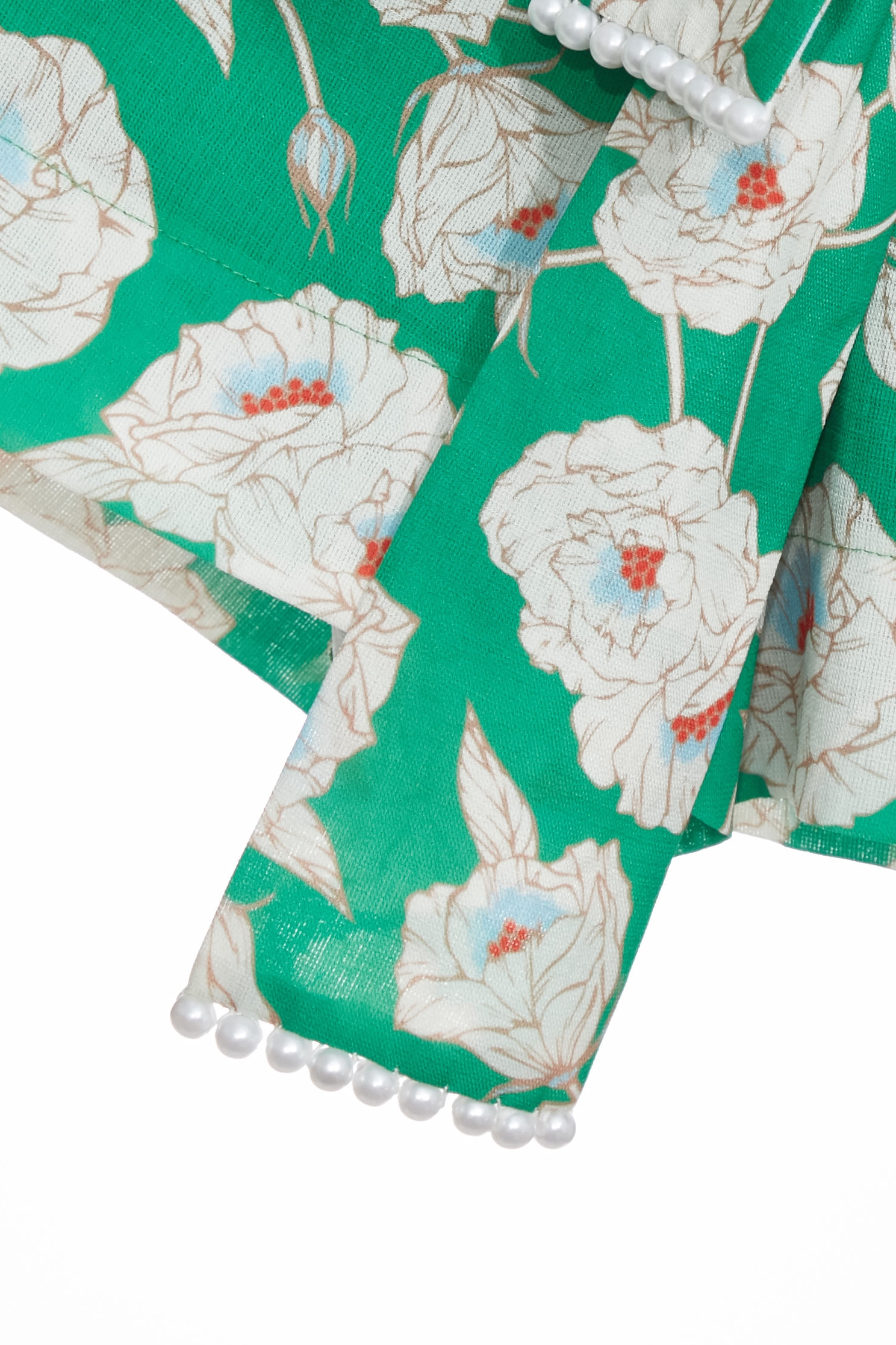 多巴胺亮色復古花園短褲裙多巴胺亮色復古花園短褲裙,人氣商品,春夏穿搭,時髦成套搭配,珍珠,短褲,腰帶,花花世界,褲裙,輕奢度假,輕奢渡假