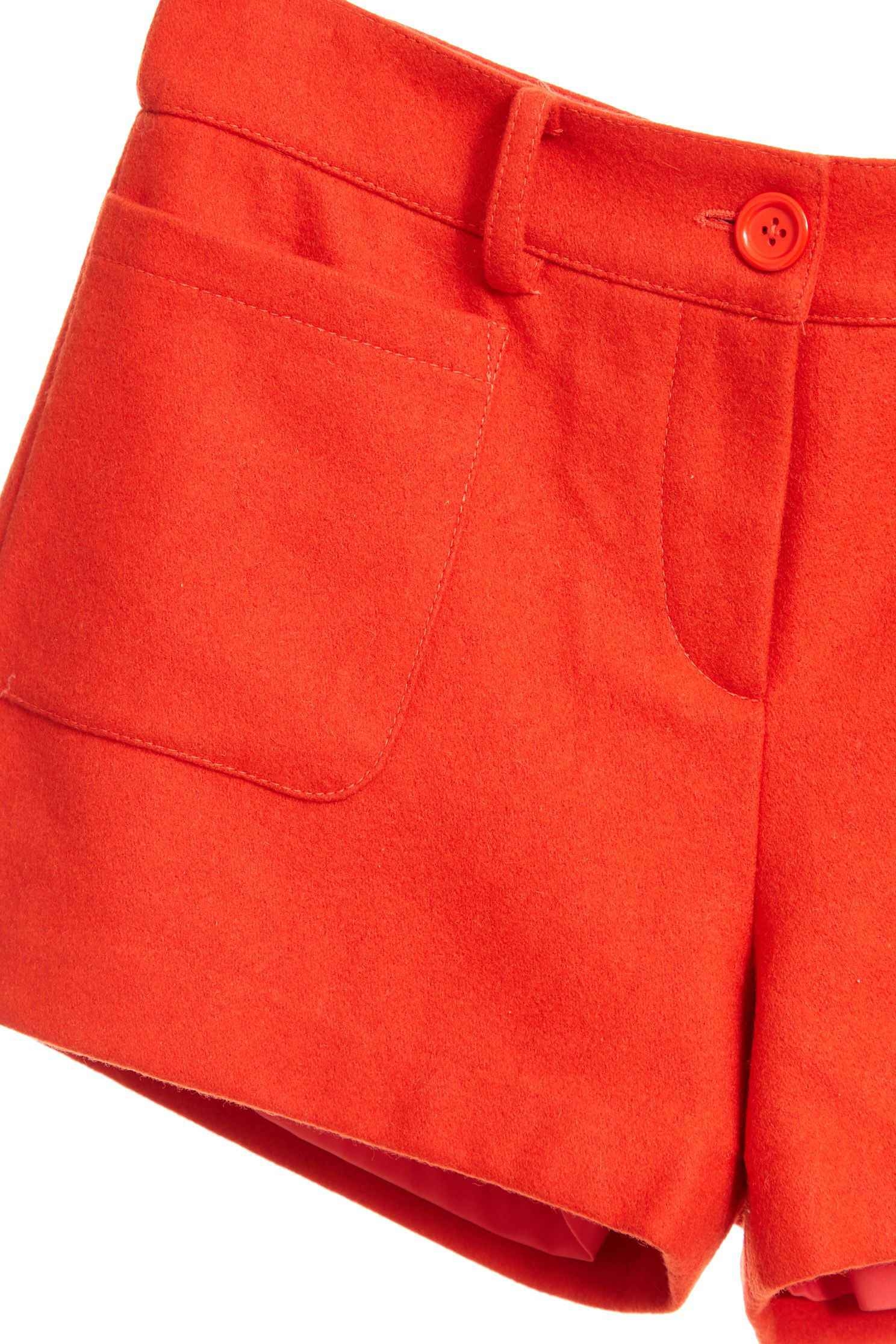 Wool basic shorts,Shorts,Pants
