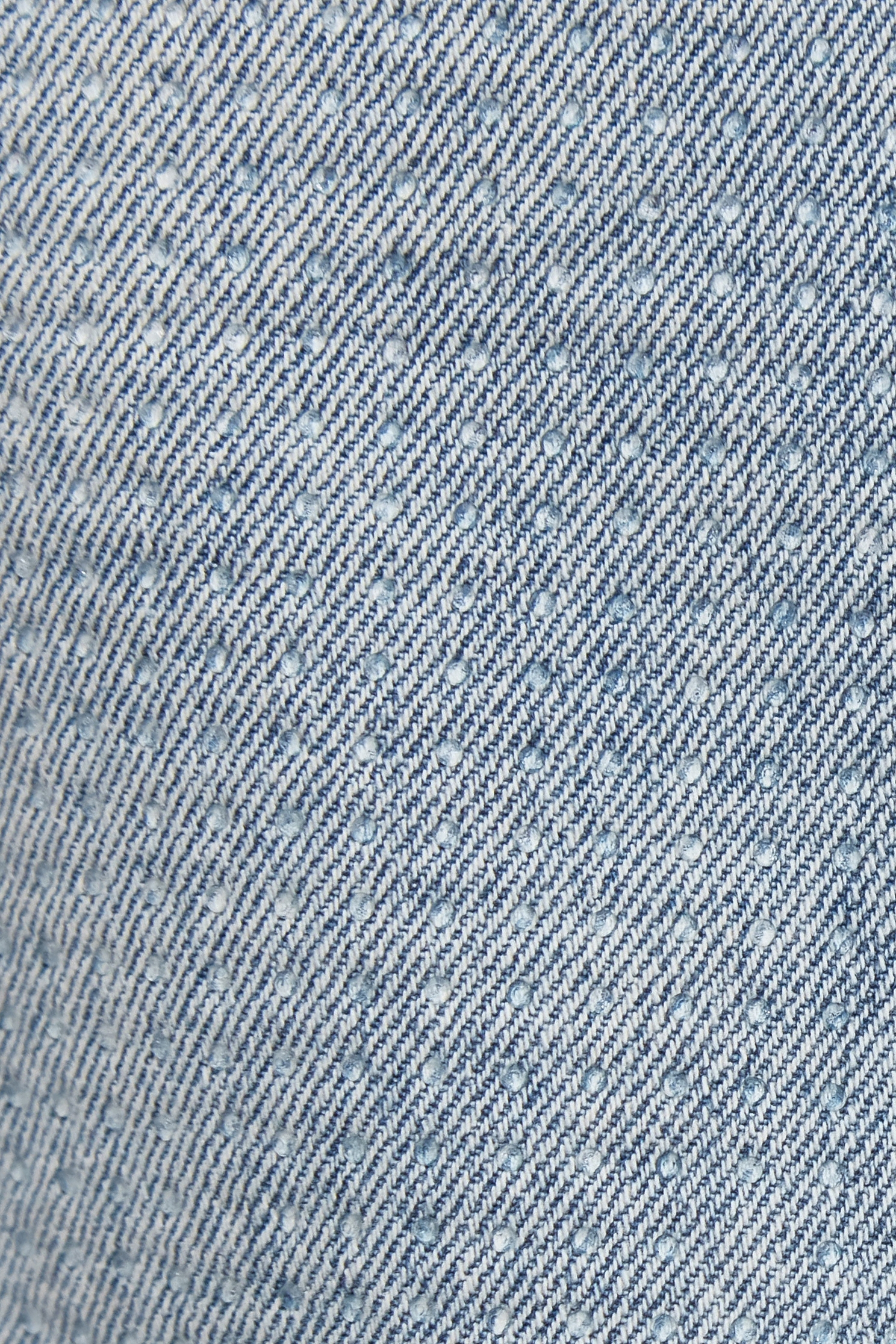 帶銀色閃光感牛仔寬褲帶銀色閃光感牛仔寬褲,上班OL穿搭,丹寧,寬褲,牛仔,牛仔褲,秋冬穿搭,約會特輯,褲子,輕奢度假,輕奢渡假