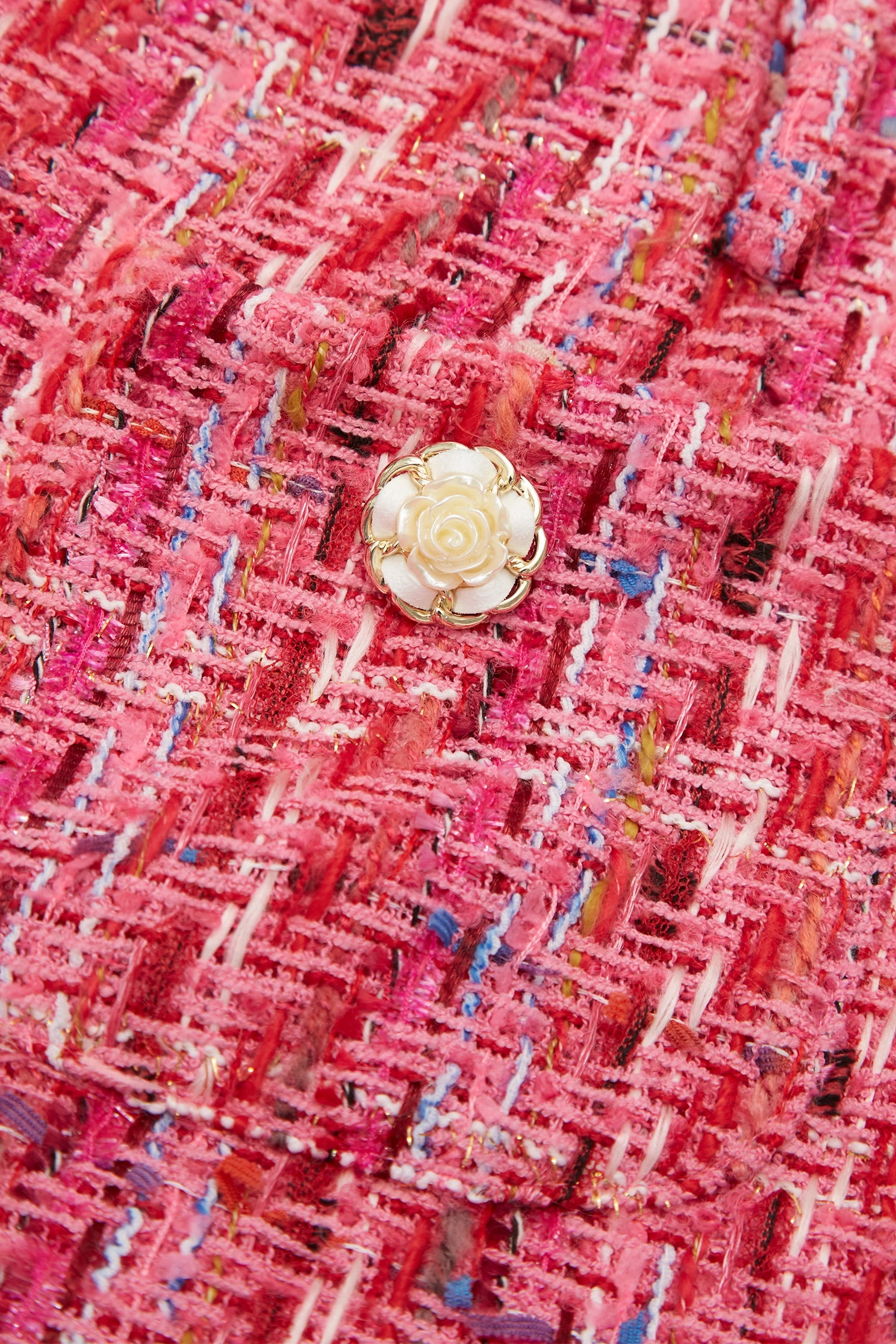 玫瑰花蕾色花呢紗短褲玫瑰花蕾色花呢紗短褲,春夏穿搭,時髦成套搭配,短褲,褲子