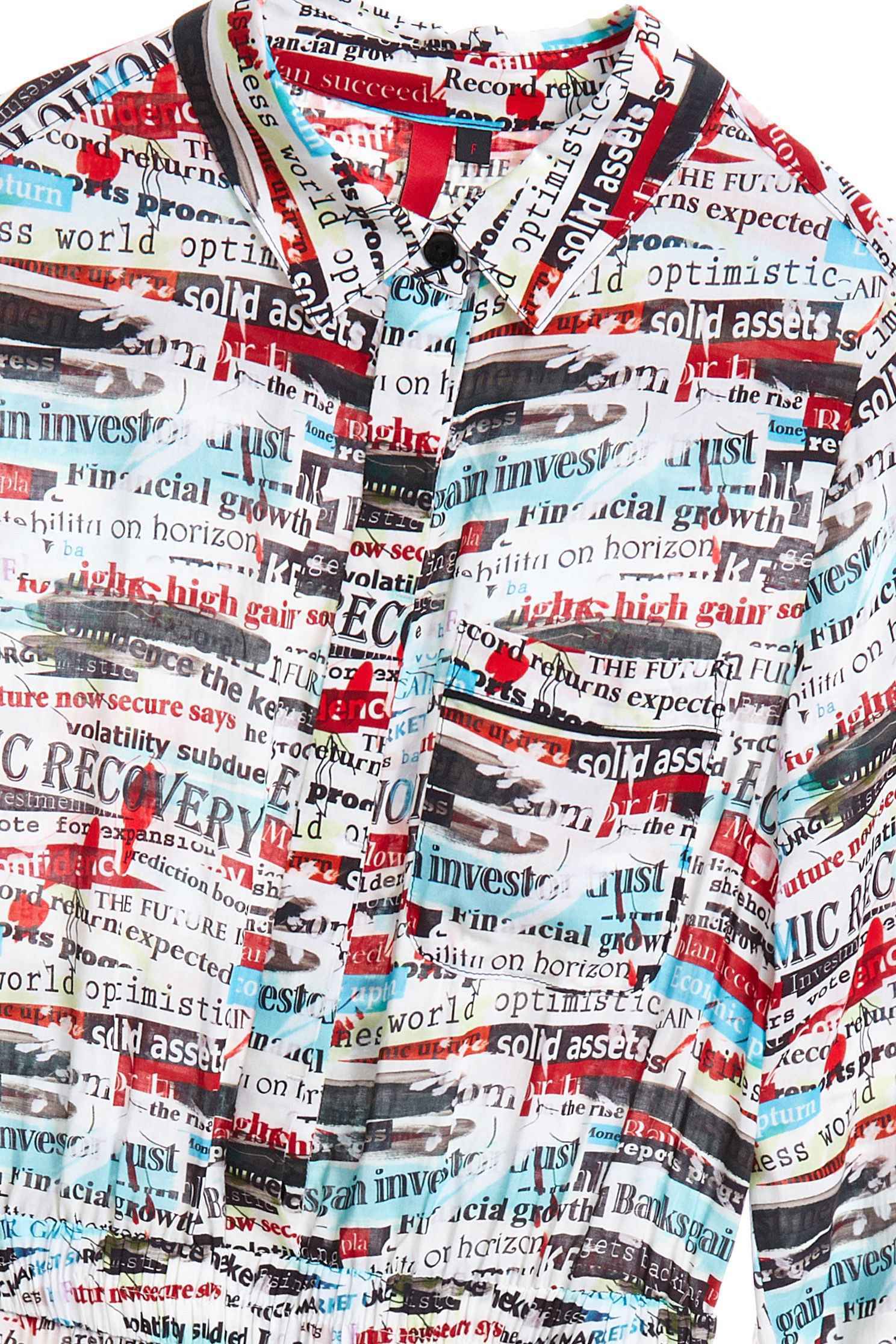 Painted exotic shrink dress,dress,casualdress,printeddress,blouse,longsleevedress