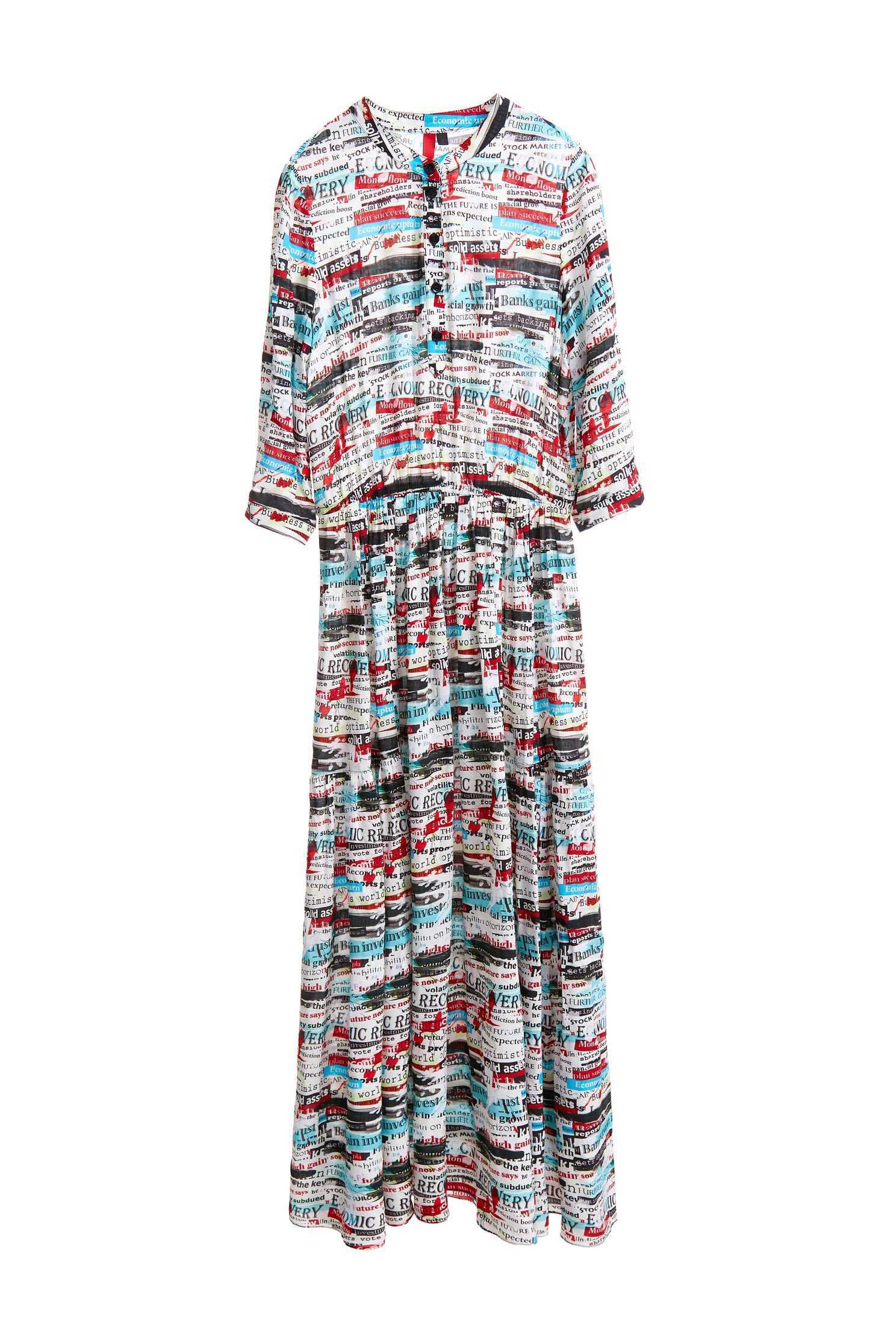 Painted exotic dress,dress,casualdress,printeddress,longdress,longsleevedress