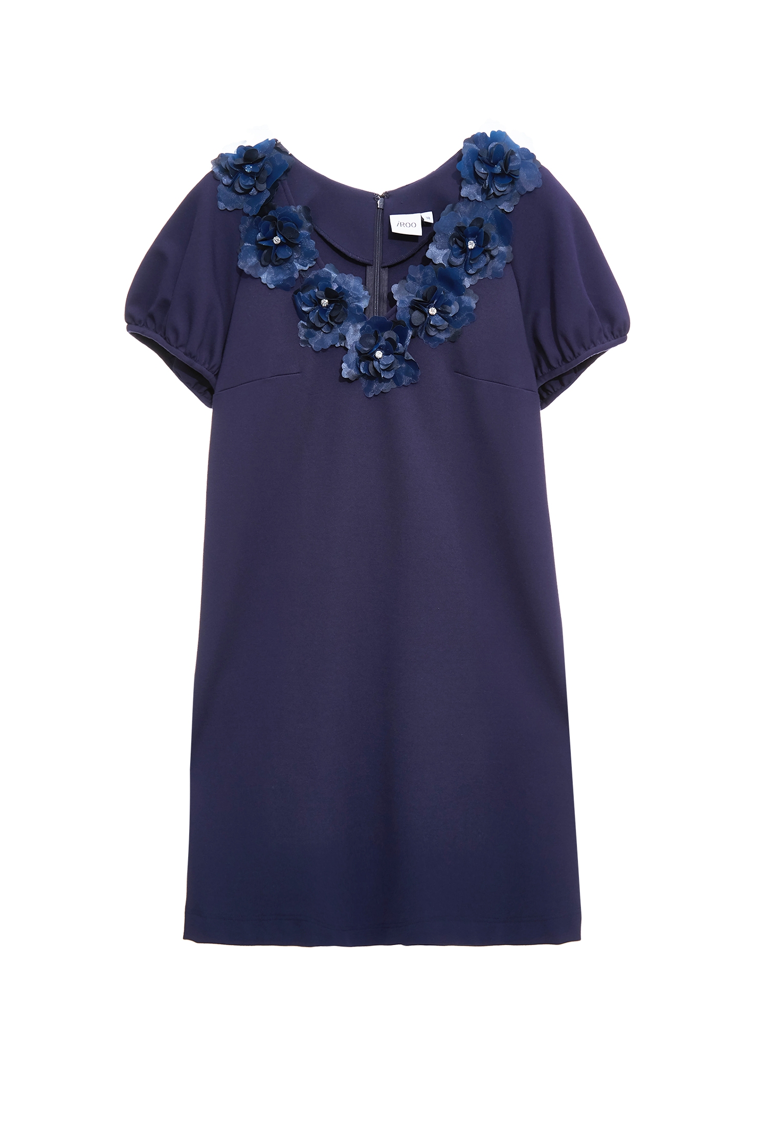 經典海軍藍直筒洋裝經典海軍藍直筒洋裝,V領洋裝,一般洋裝,春夏穿搭