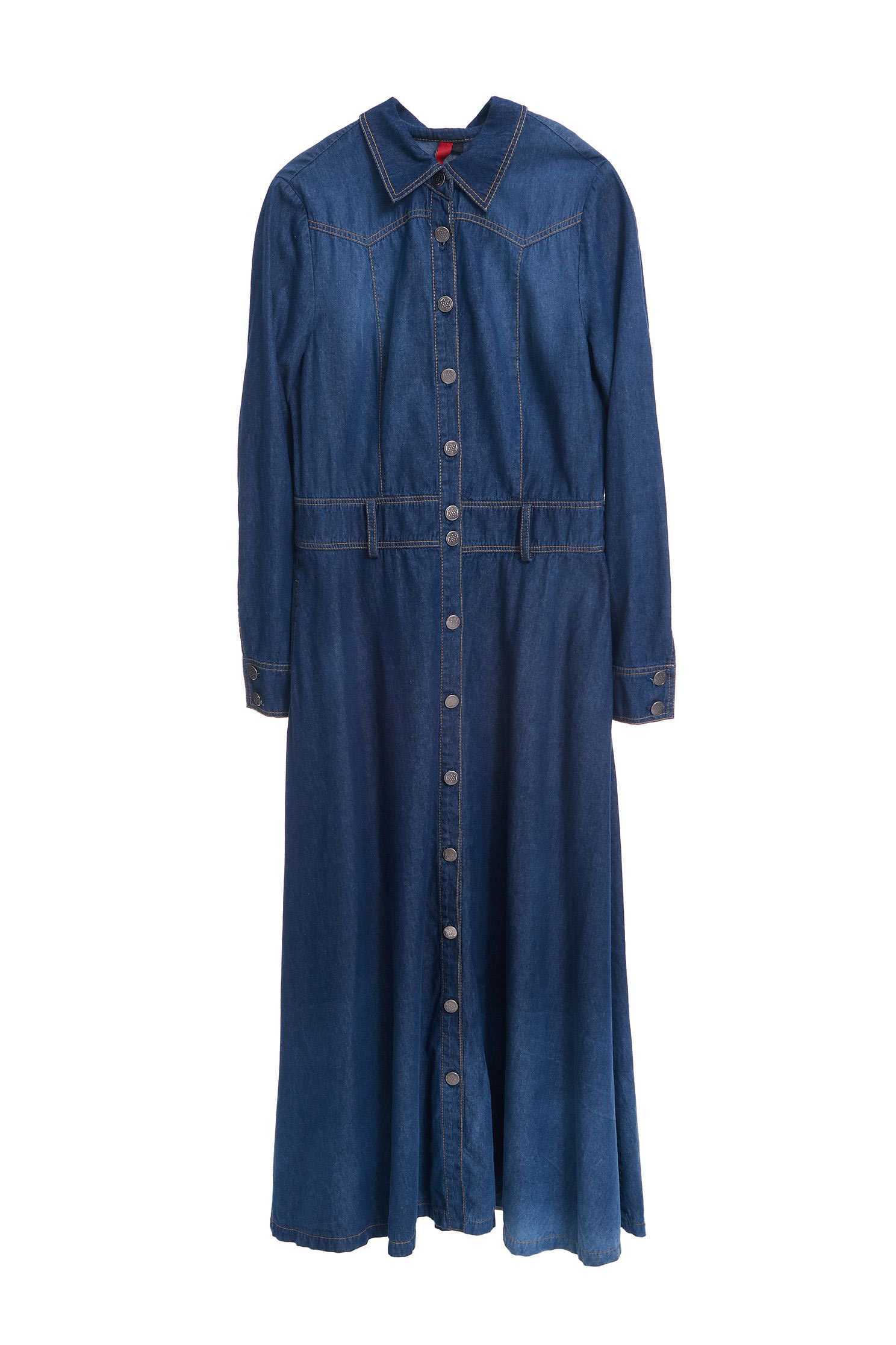 Denim street hip-hop dress,tanning,casualdress,cowboy,valentine,cotton,longdress,longsleevedress