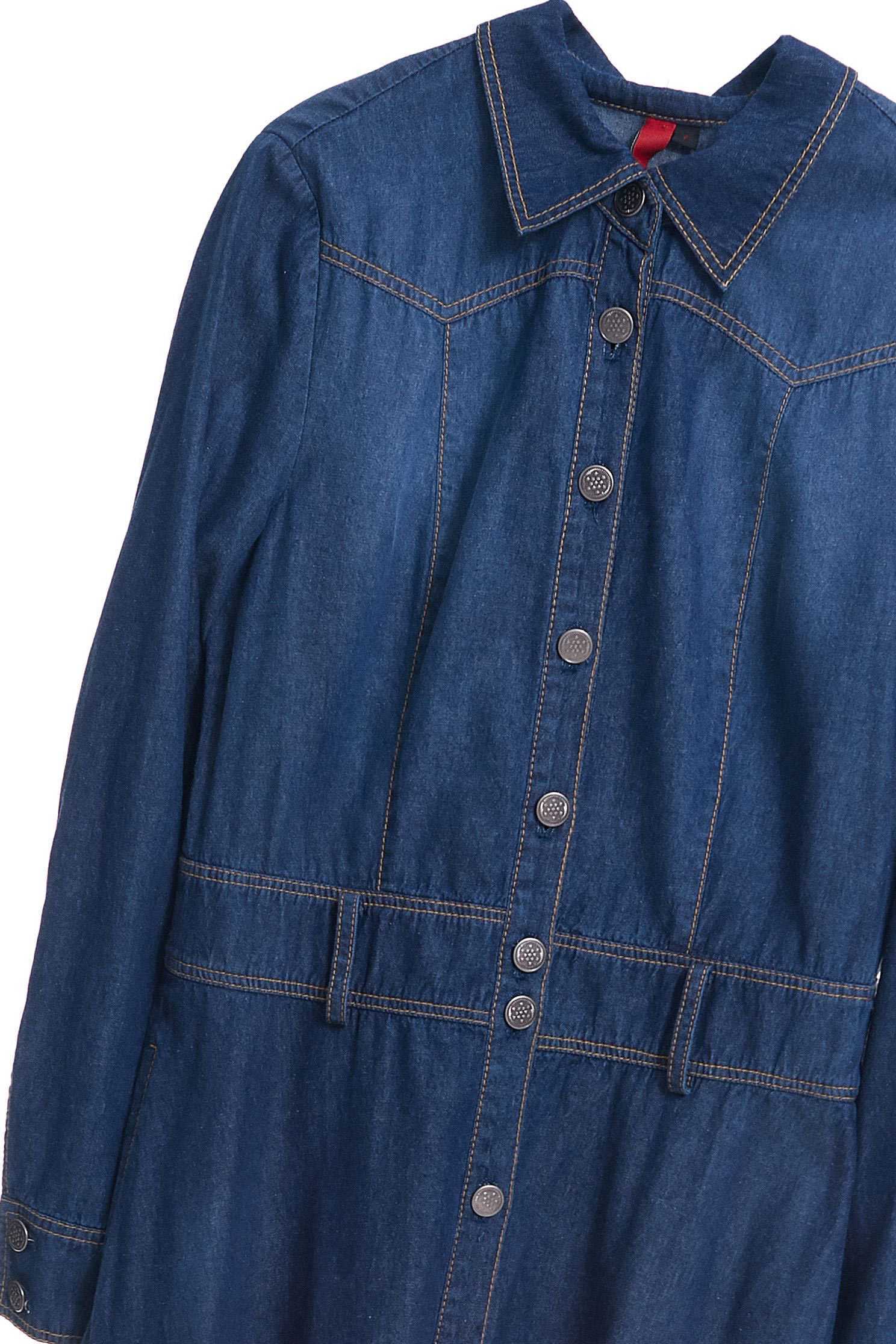 Denim street hip-hop dress,tanning,casualdress,cowboy,valentine,cotton,longdress,longsleevedress