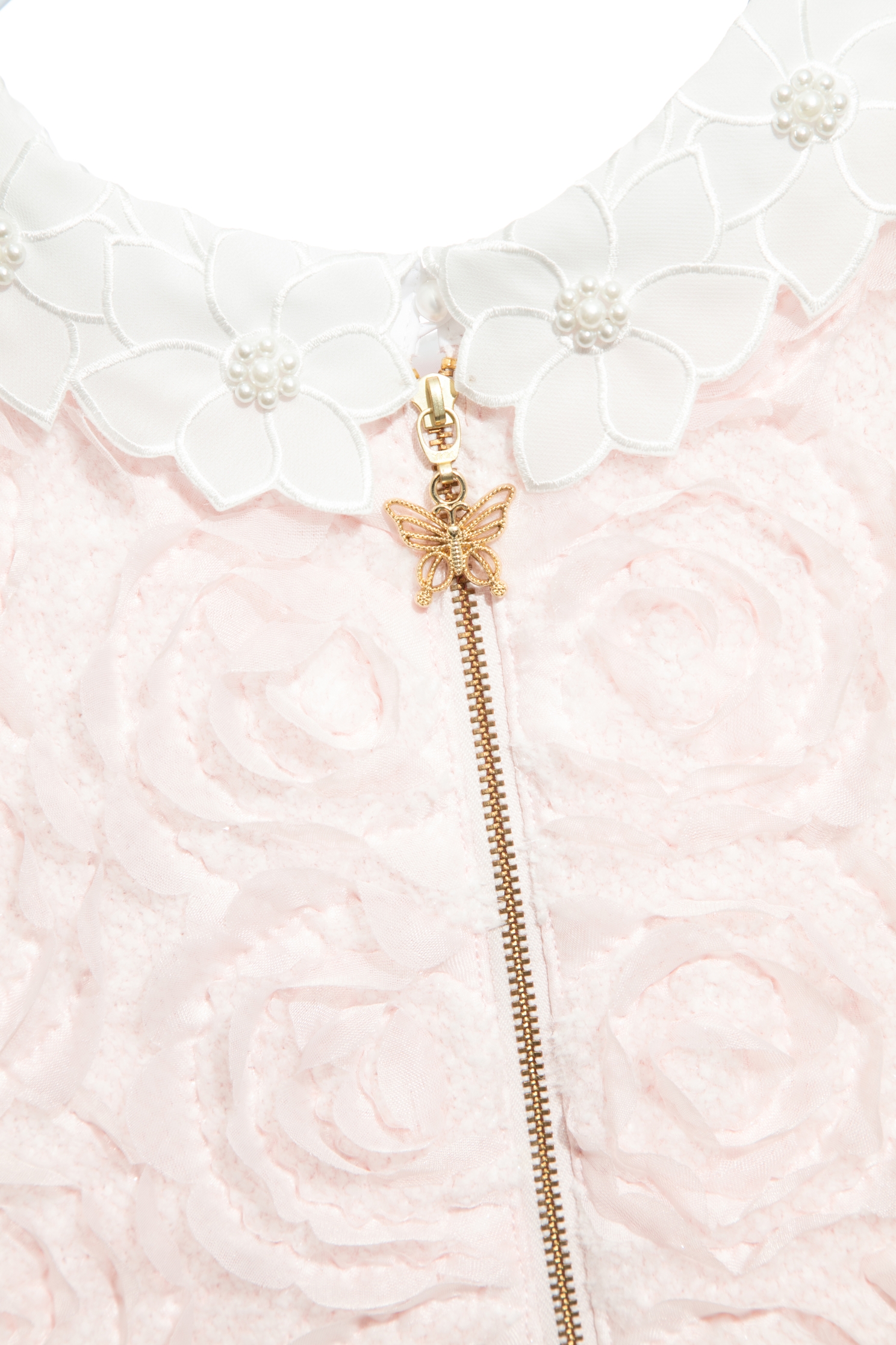 薔薇粉立體花卉短洋裝薔薇粉立體花卉短洋裝,一般洋裝,人氣商品,刺繡,洋裝特輯,珍珠,短袖洋裝,秋冬穿搭,花花世界