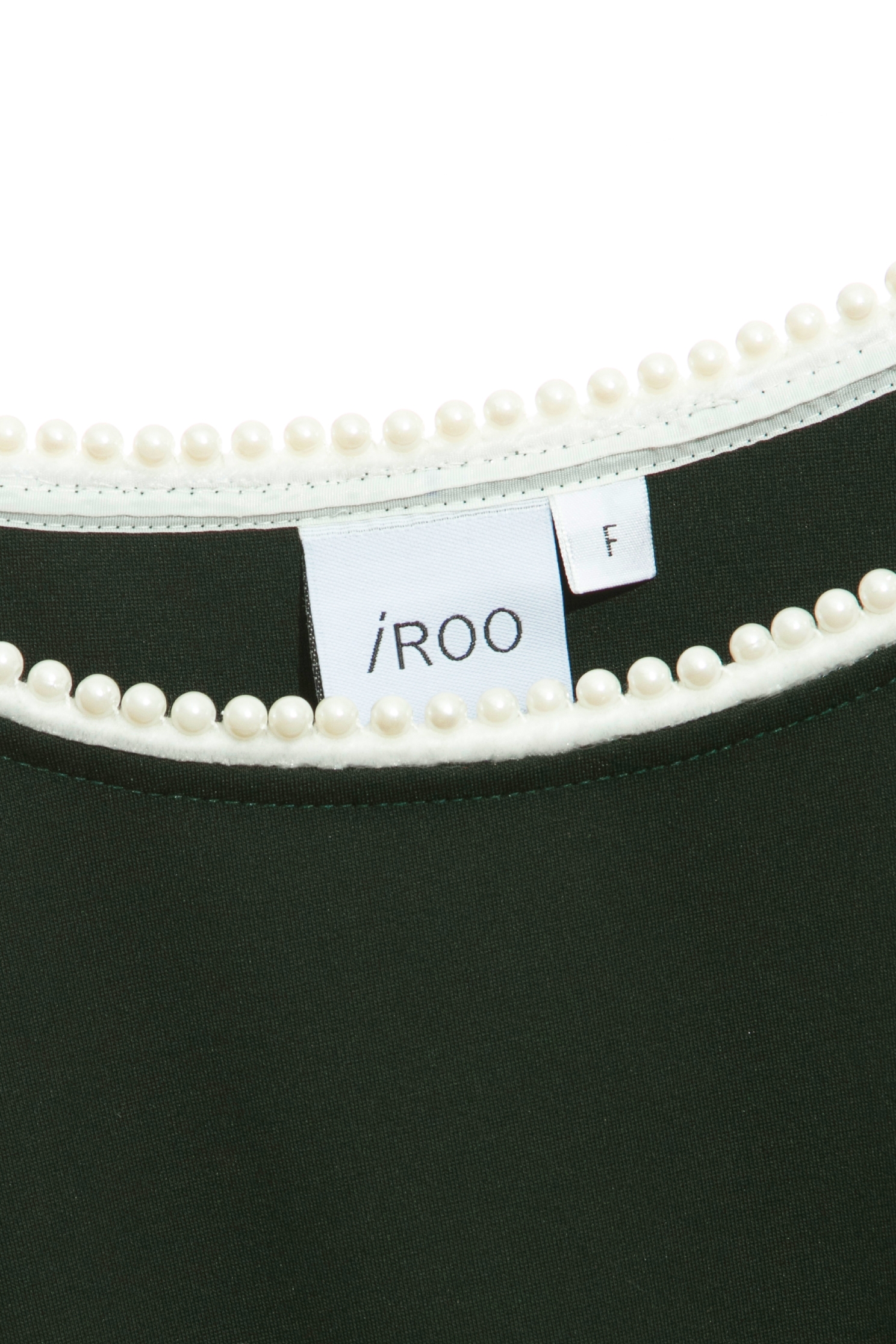 甲蟲綠珍珠洋裝甲蟲綠珍珠洋裝,一般洋裝,洋裝特輯,珍珠,秋冬穿搭,荷葉,長袖洋裝