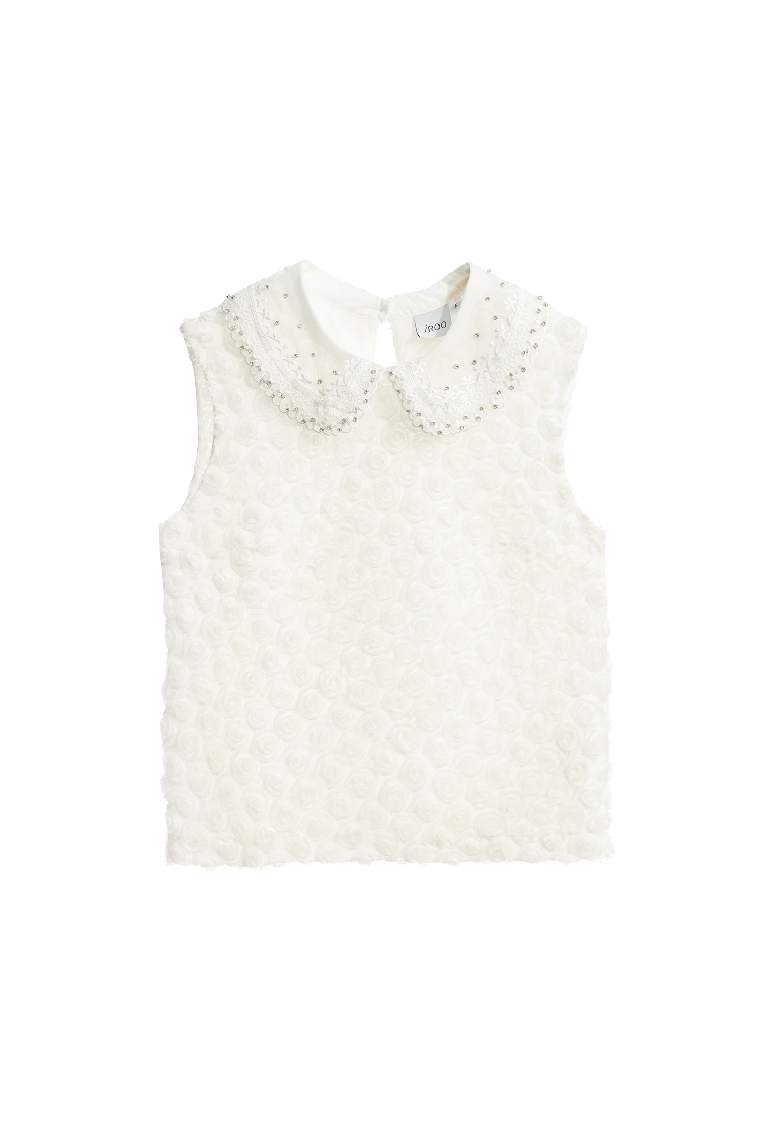 立體茶花造型上衣立體茶花造型上衣,一般背心,一般背心馬甲,上衣,人氣商品,刺繡,秋冬穿搭,背心,蕾絲