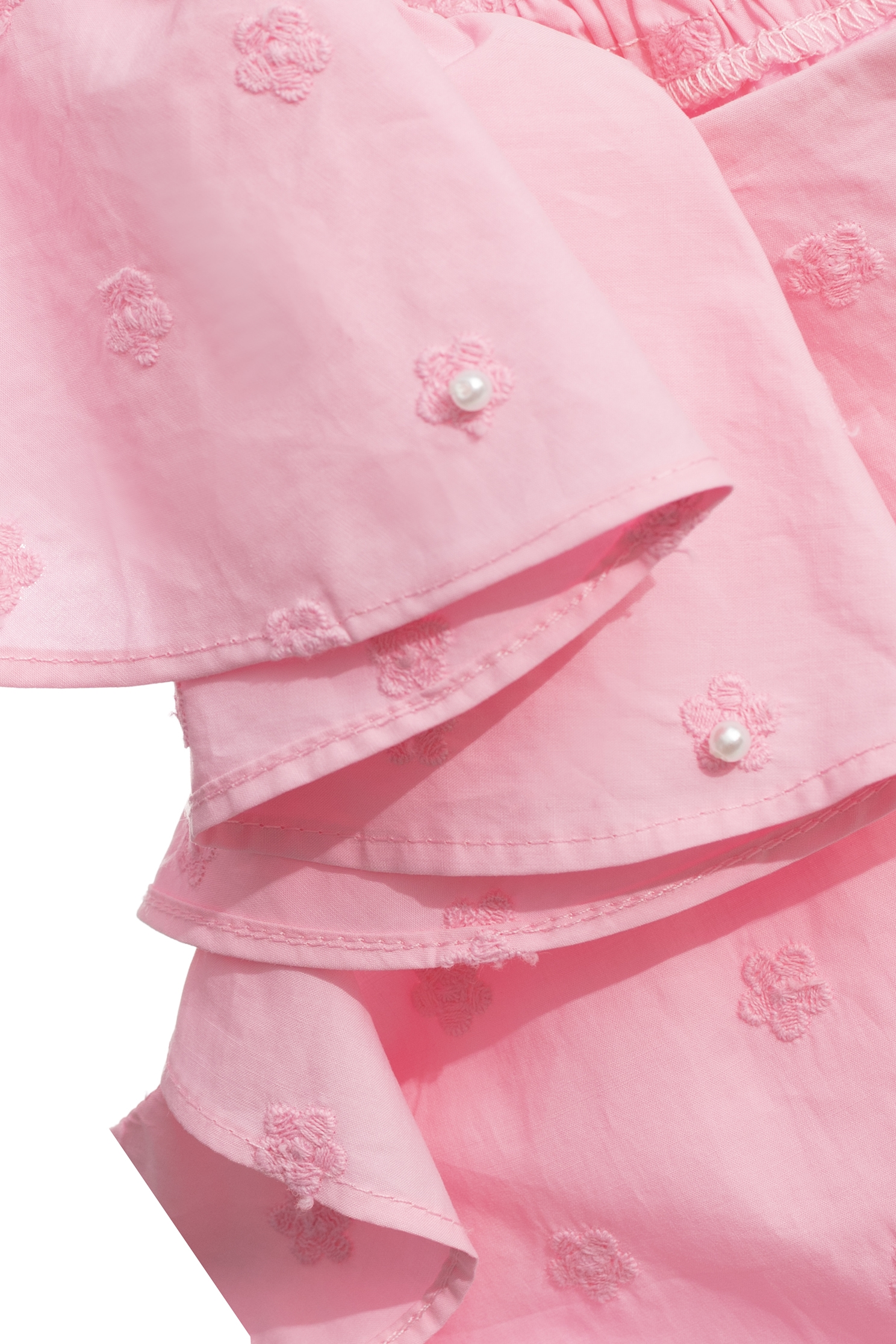 牡丹粉刺繡花上衣牡丹粉刺繡花上衣,一般背心,一般背心馬甲,上衣,刺繡,珍珠,秋冬穿搭,純棉,繡花,背心,荷葉