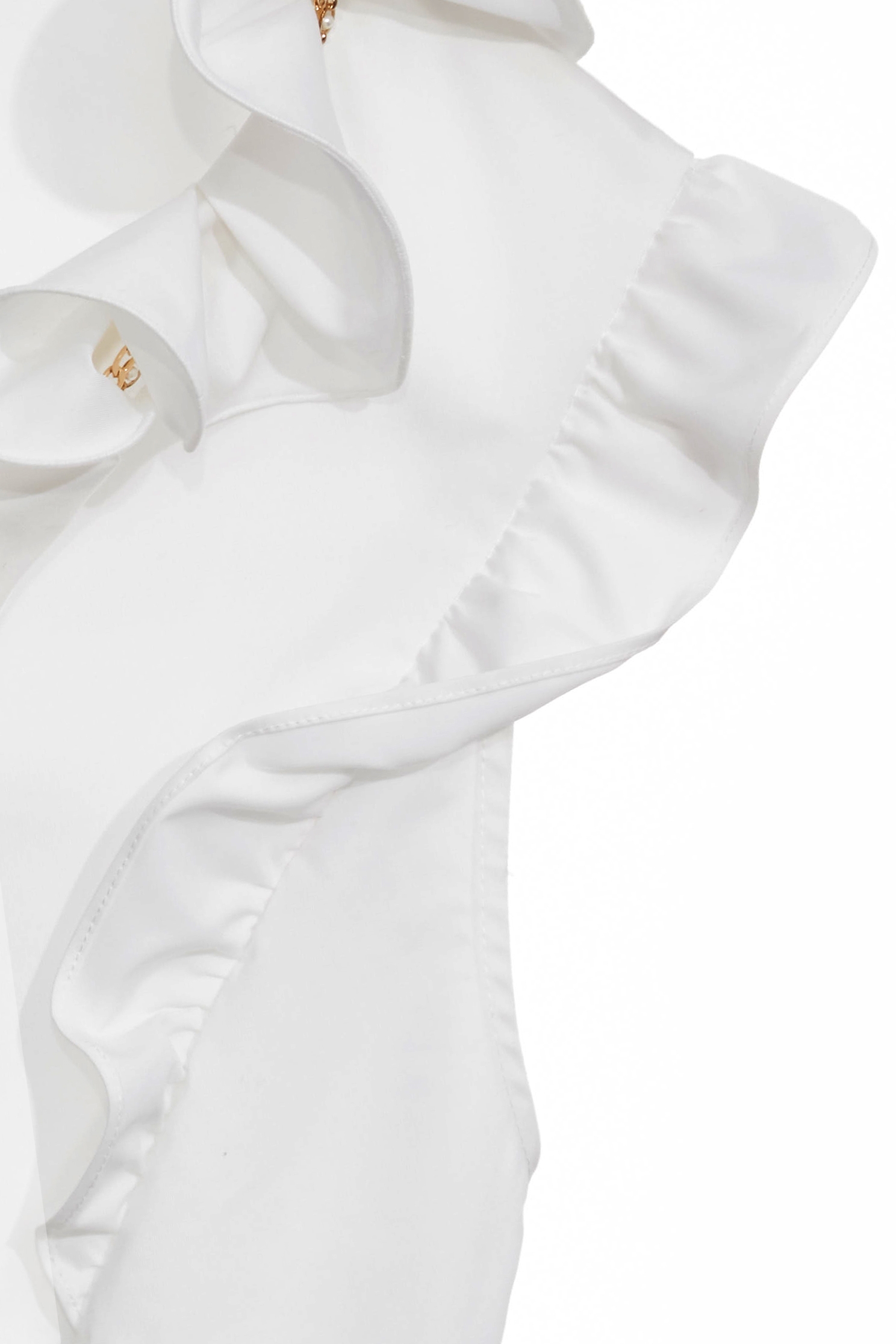 自帶珍珠項鍊單品上衣自帶珍珠項鍊單品上衣,V領上衣,V領背心,一般背心,一般背心馬甲,上衣,人氣商品,春夏穿搭,無袖上衣,無袖背心,珍珠,白色背心,約會特輯,背心,荷葉,輕奢度假,輕奢渡假,項鍊