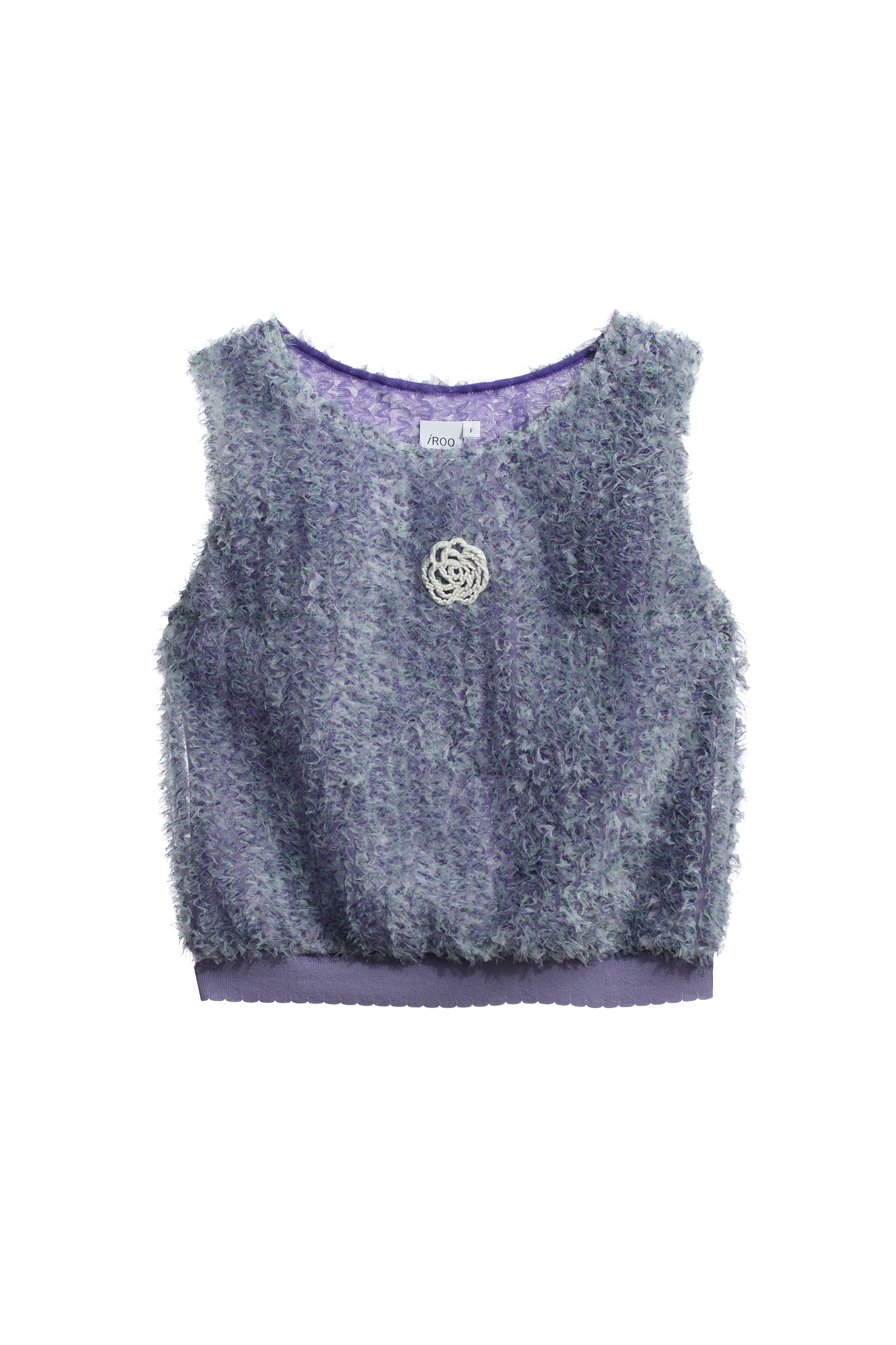 剪花木耳條紋上衣剪花木耳條紋上衣,一般背心,一般背心馬甲,上衣,條紋,秋冬穿搭,背心