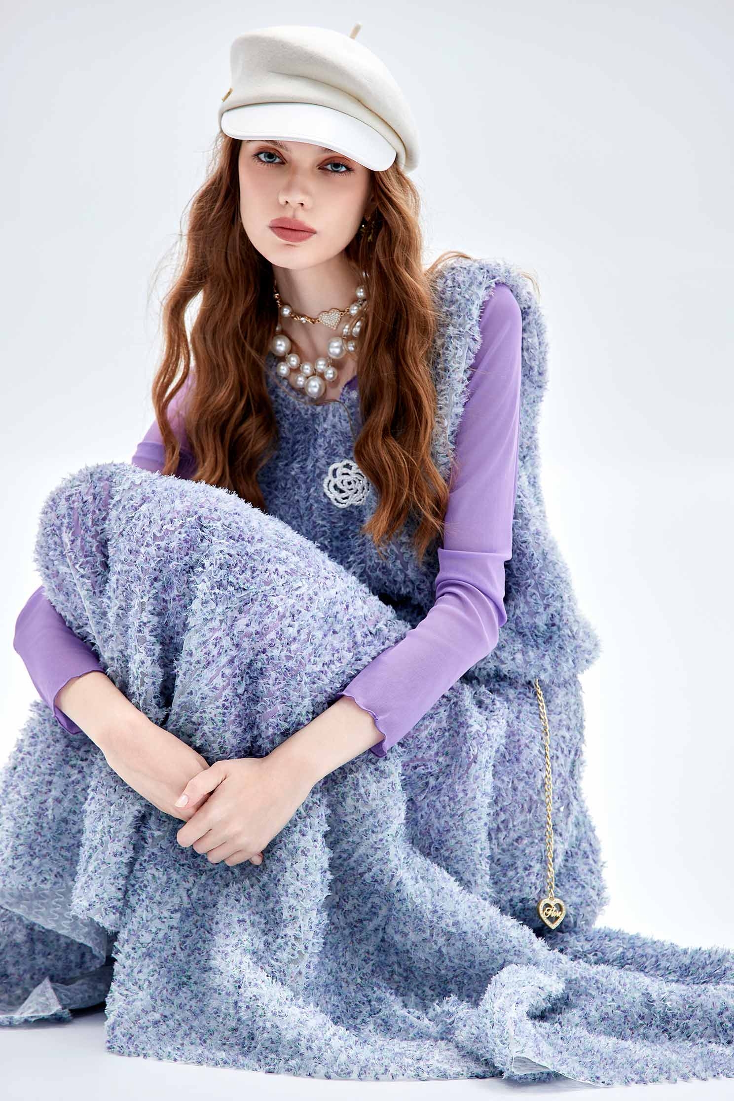 剪花木耳條紋上衣剪花木耳條紋上衣,一般背心,一般背心馬甲,上衣,條紋,秋冬穿搭,背心