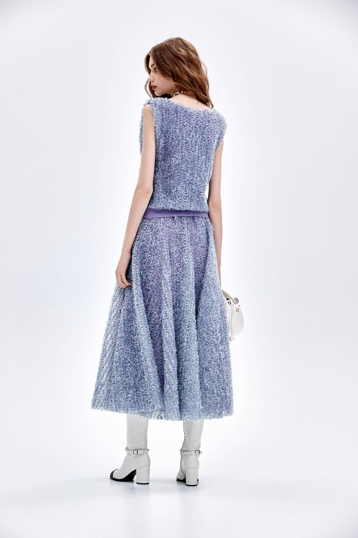 剪花木耳條紋上衣剪花木耳條紋上衣,一般背心,一般背心馬甲,上衣,條紋,秋冬穿搭,背心