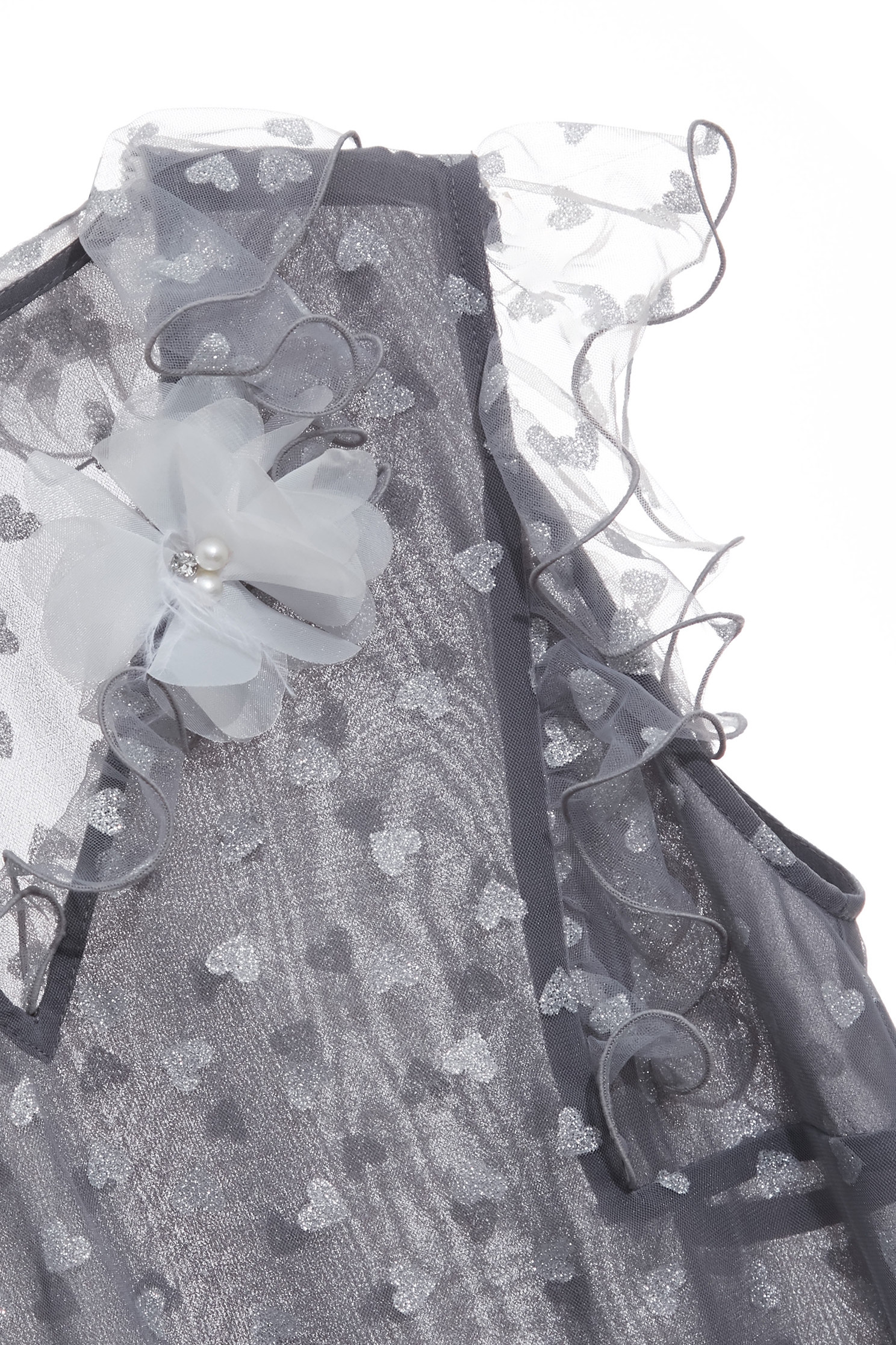 銀色愛心光澤感上衣銀色愛心光澤感上衣,V領上衣,V領背心,一般背心,一般背心馬甲,上班OL穿搭,上衣,人氣商品,無袖上衣,無袖背心,秋冬穿搭,約會特輯,背心,荷葉,輕奢度假,輕奢渡假