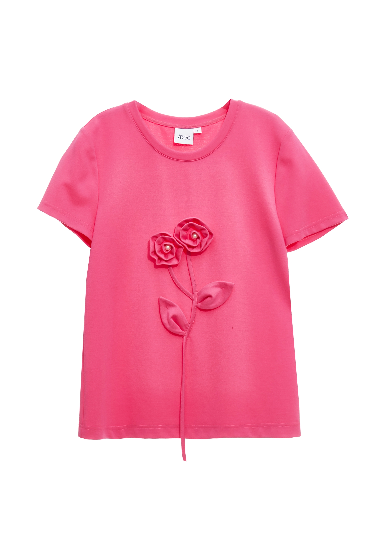 羽紫紅色花朵T恤上衣羽紫紅色花朵T恤上衣,T-Shirt,T恤,上衣,春夏穿搭,花花世界