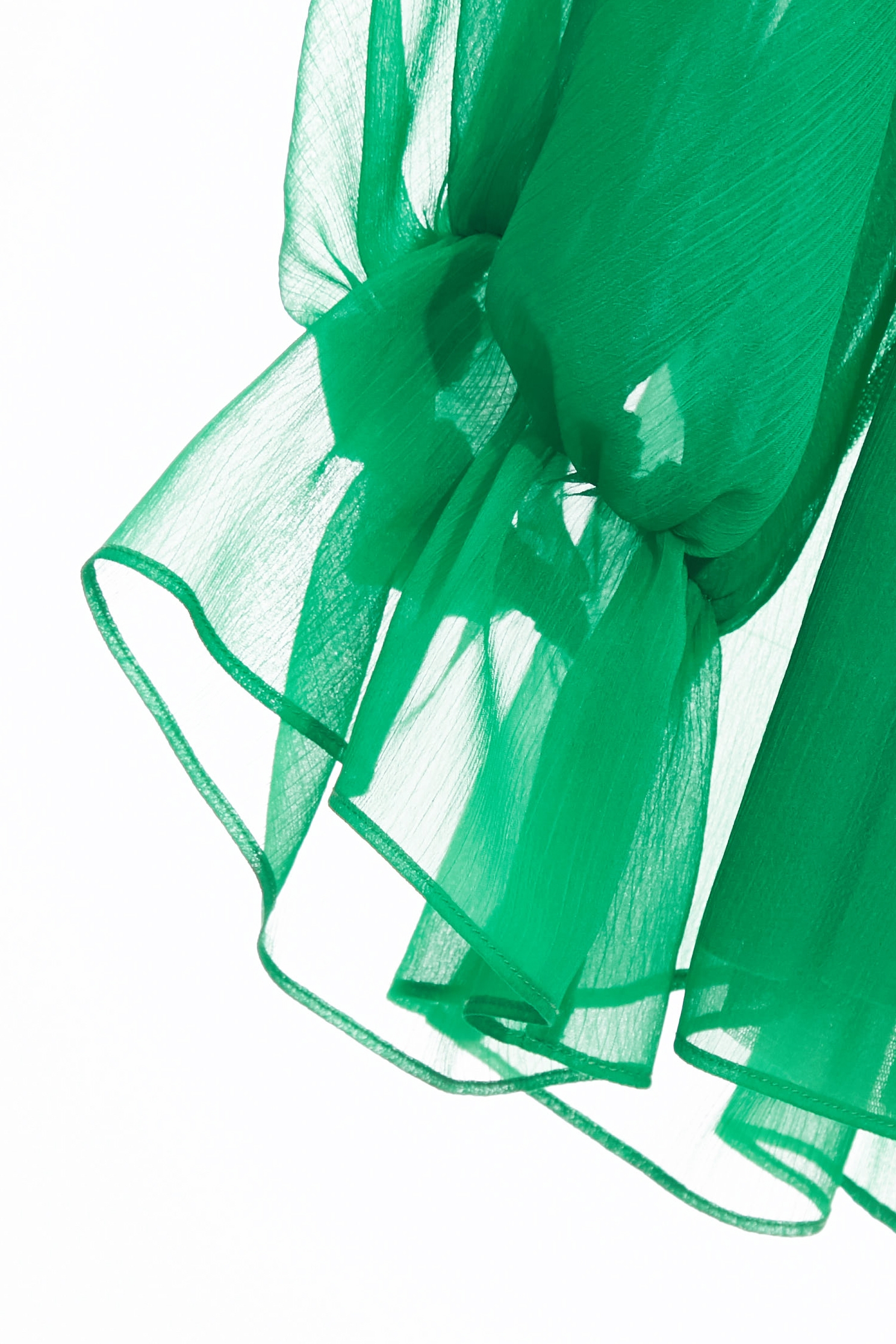 新葉綠雪紡上衣新葉綠雪紡上衣,上衣,春夏穿搭,約會特輯,花花世界,雪紡,雪紡上衣