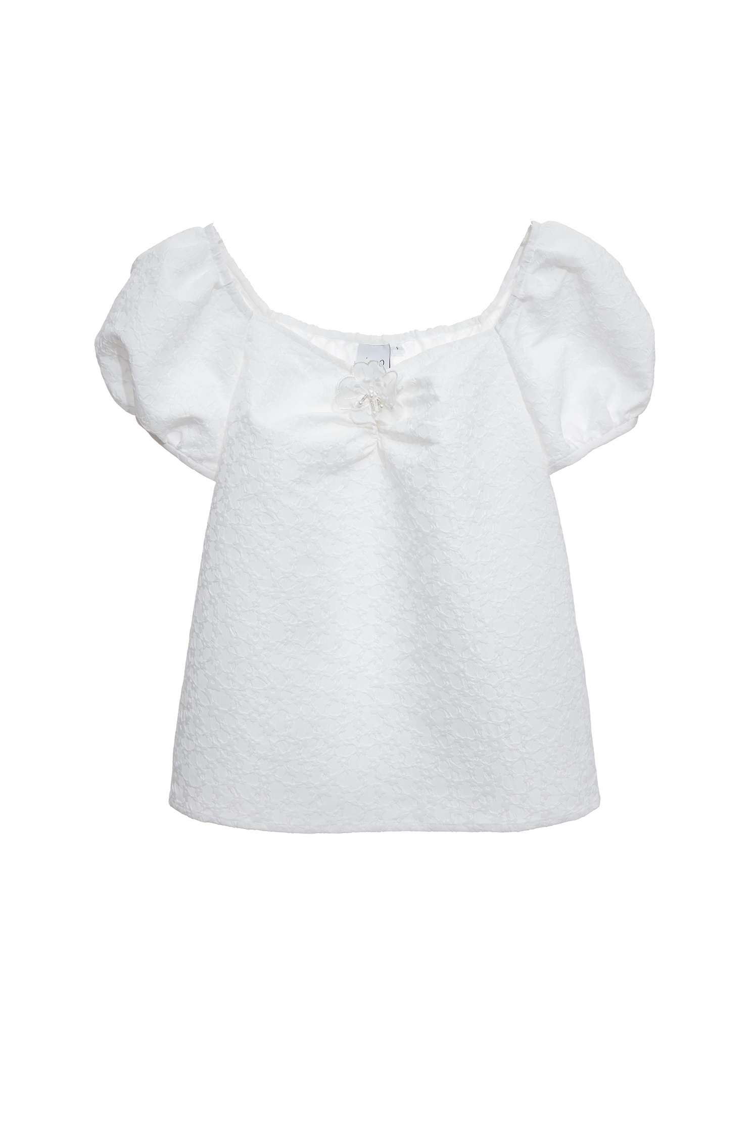 立體褆花單品上衣立體褆花單品上衣,上衣,刺繡,春夏穿搭,白色上衣,蕾絲