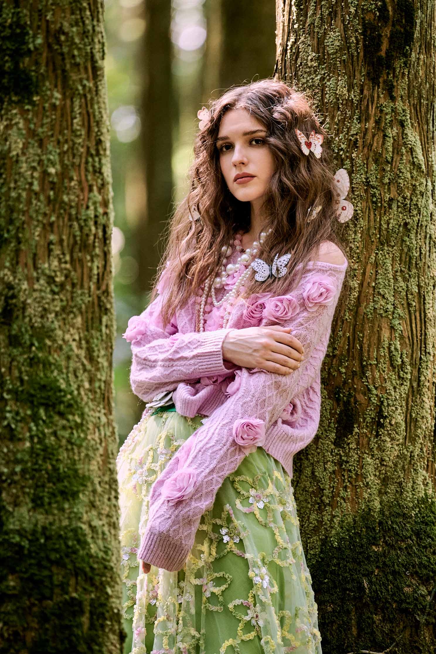 冬日粉臘色針織上衣冬日粉臘色針織上衣,上衣,人氣商品,秋冬穿搭,針織,針織衫