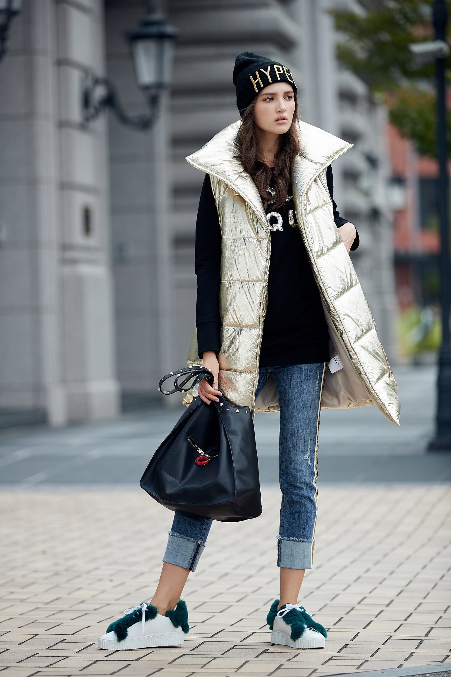 Letter Sequin Shirt Long Sleeve Casual Top,t-shirt,top,longsleevetop,blacktop