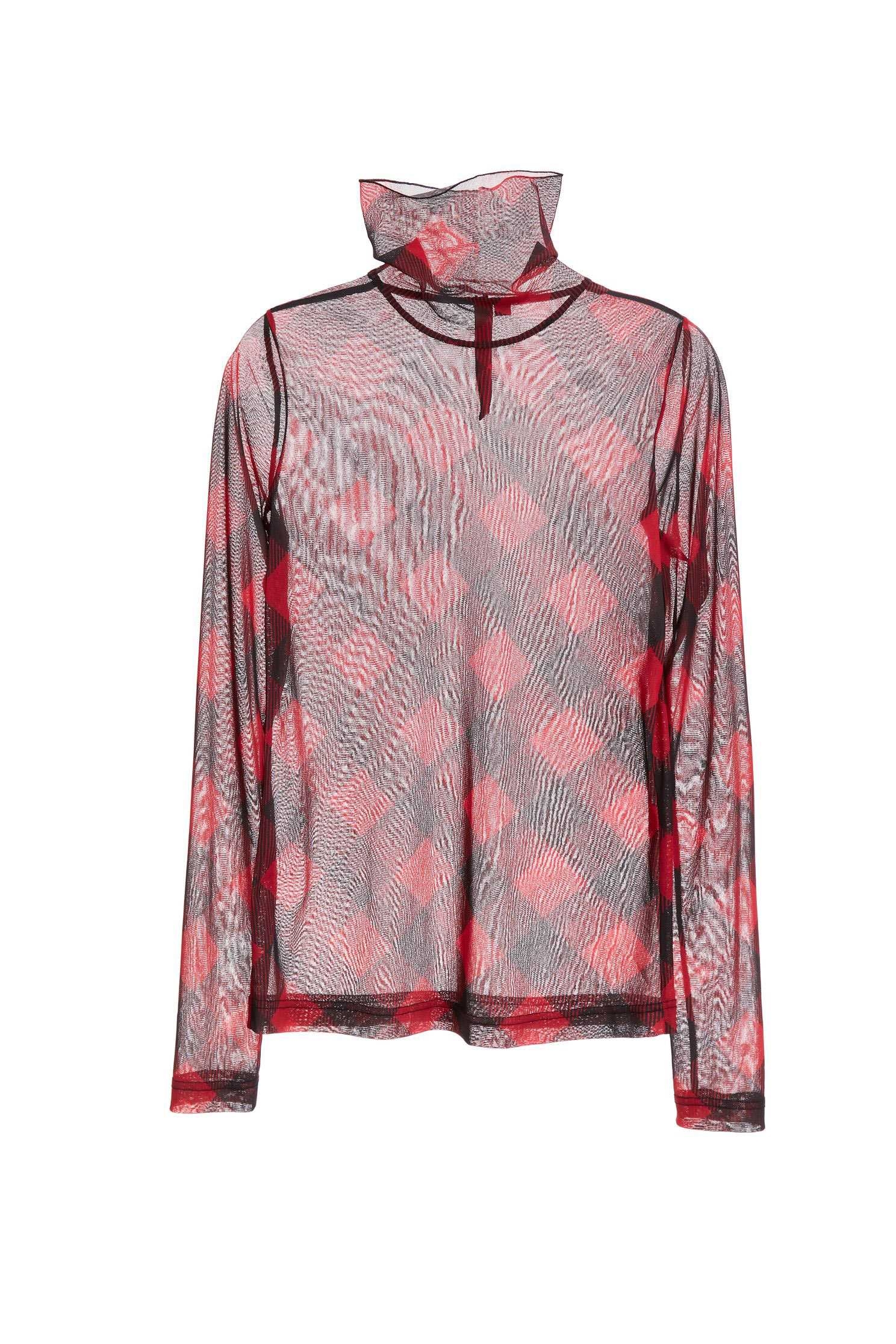 Flatter cross top,top,see-throughtop,longsleevetop