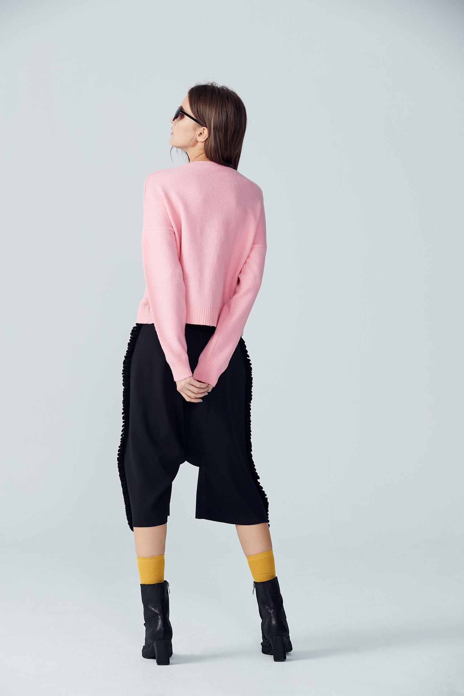Fashion grace pink top,top,longsleevetop