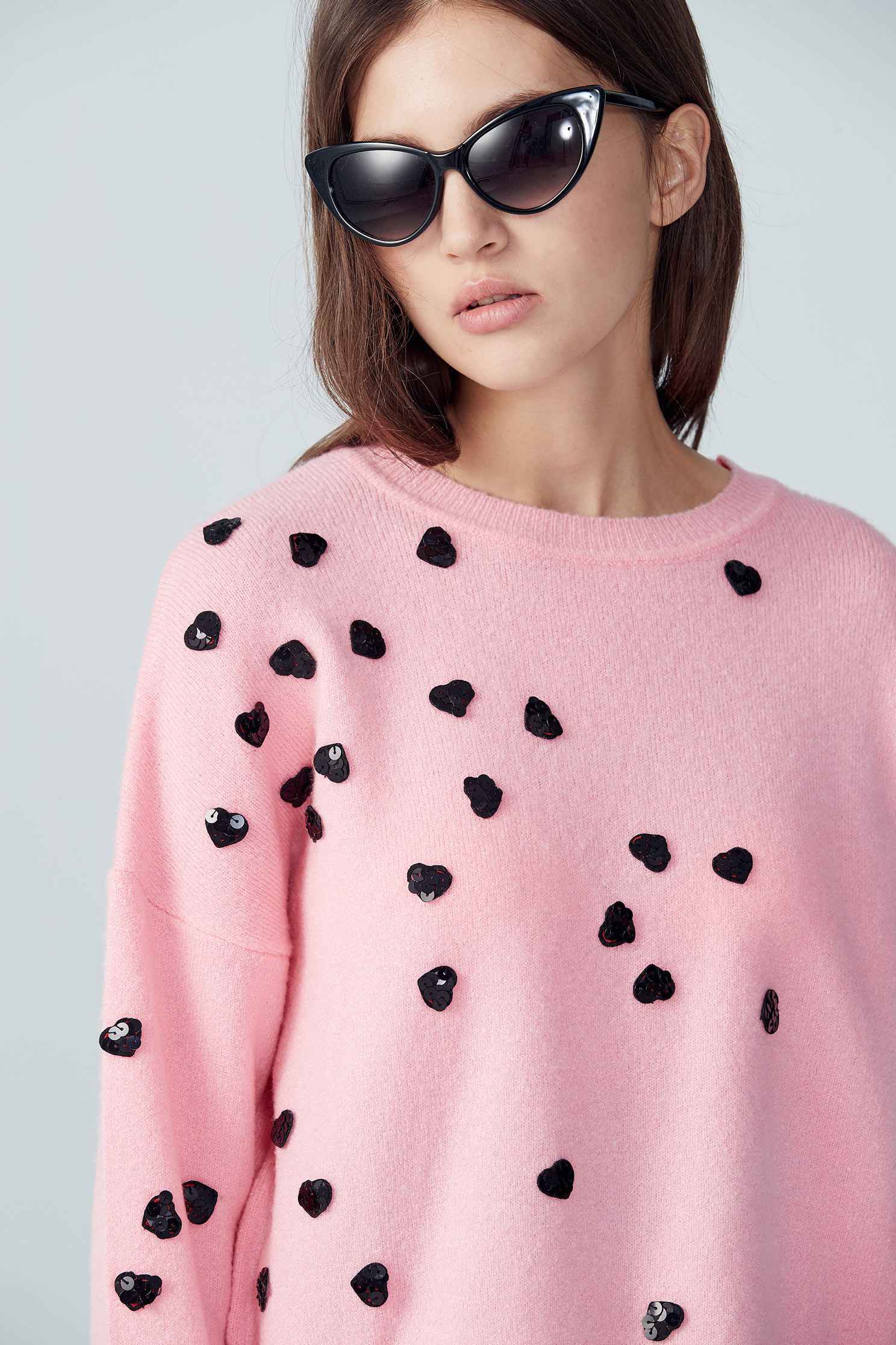Fashion grace pink top,top,longsleevetop