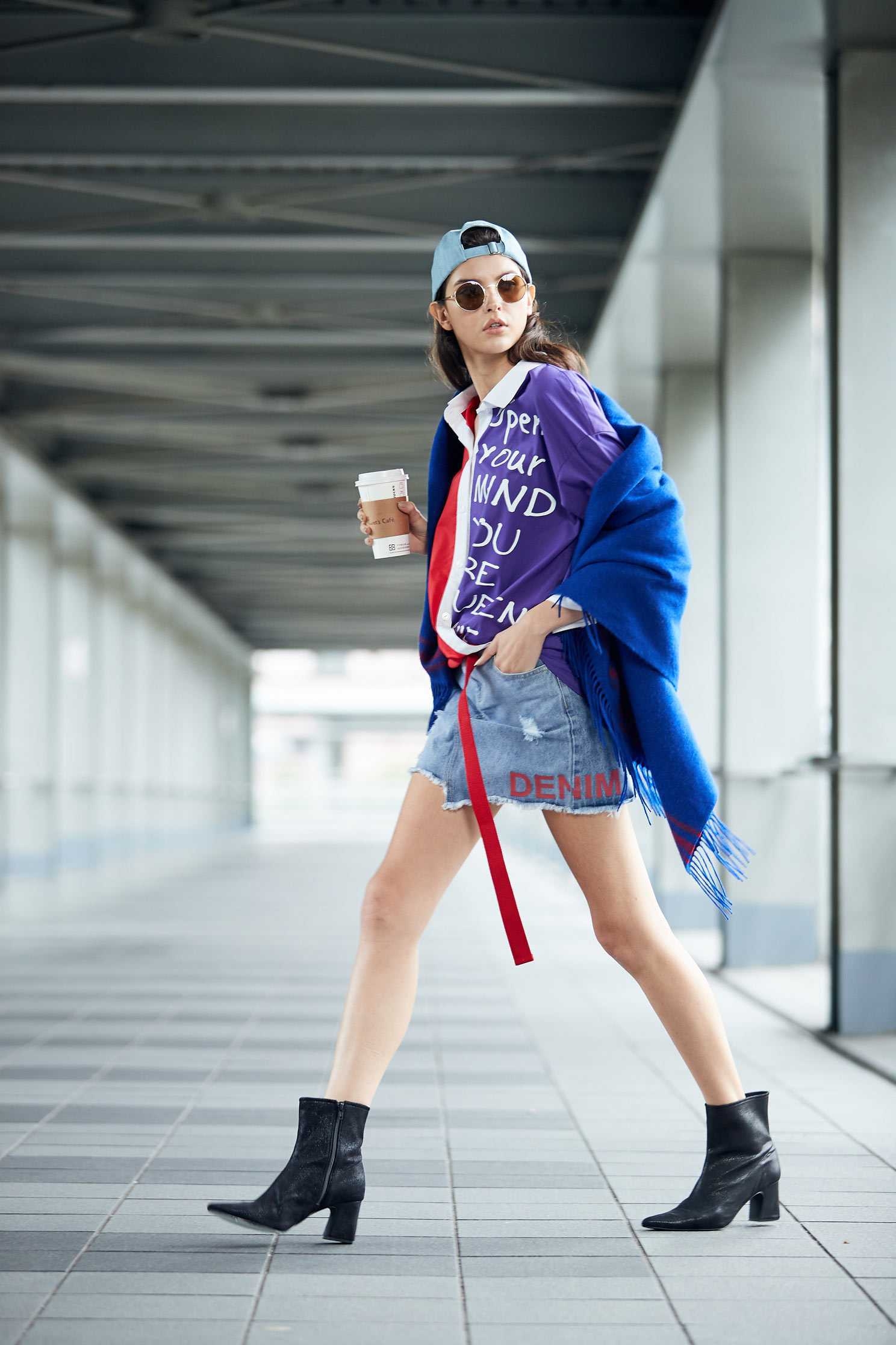 Casual Contrast Color long sleeve shirt,top,cotton,blouse,longsleevetop