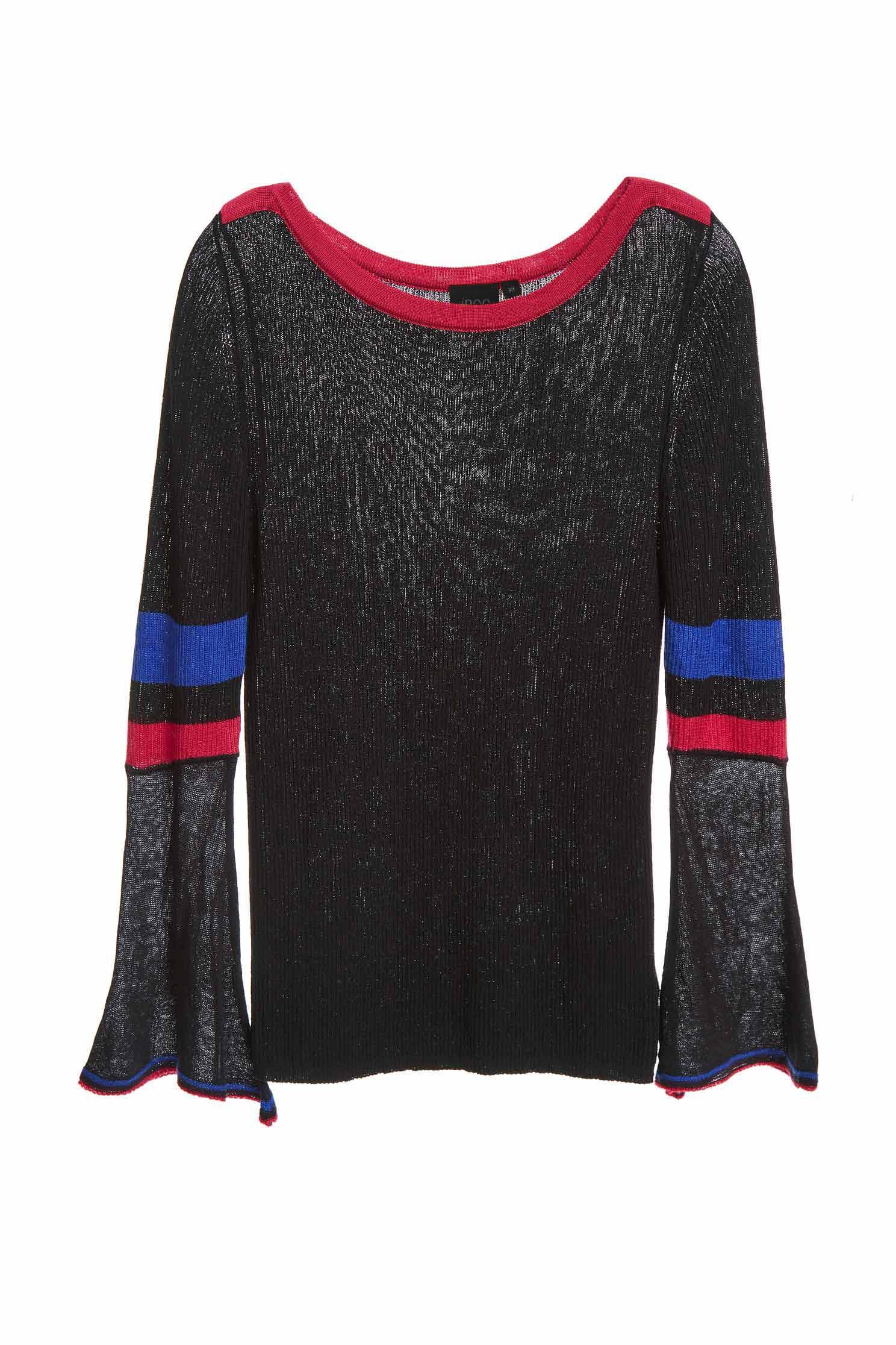Coloring knitwear,roundnecktop,rayon,knitting,knittedtop,knittedtop,longsleevetop,blacktop