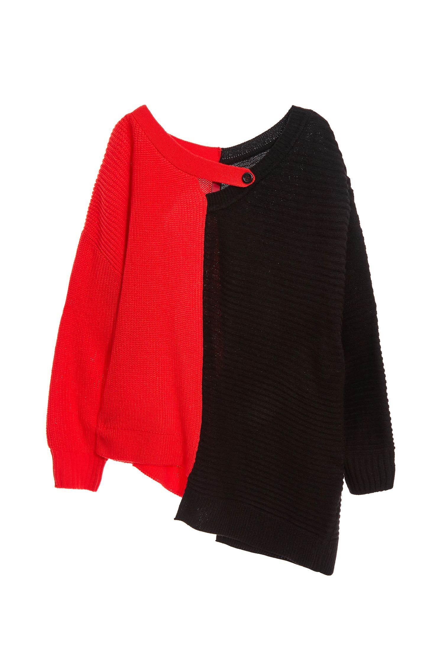 Color long-sleeved knitwear,Earth Signs,knitting,Knitted top,Knitted Top,Long top,長袖上衣