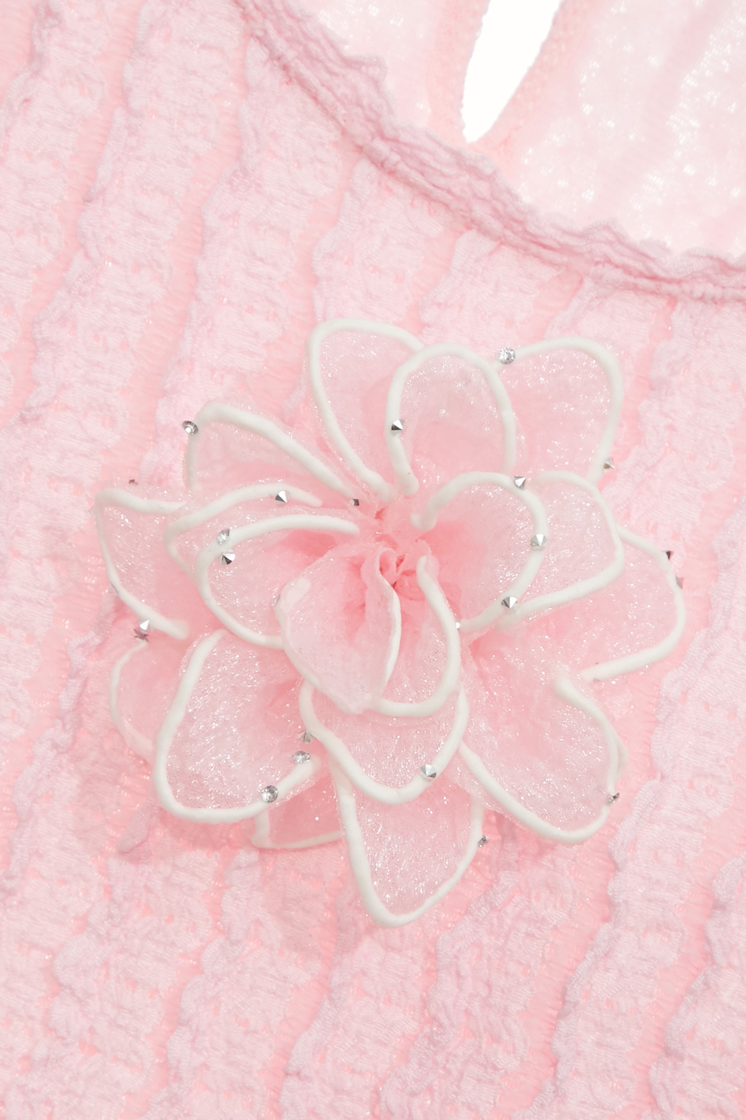 粉紅雪糕色波紋上衣粉紅雪糕色波紋上衣,上衣,人氣商品,春夏穿搭,約會特輯,花花世界