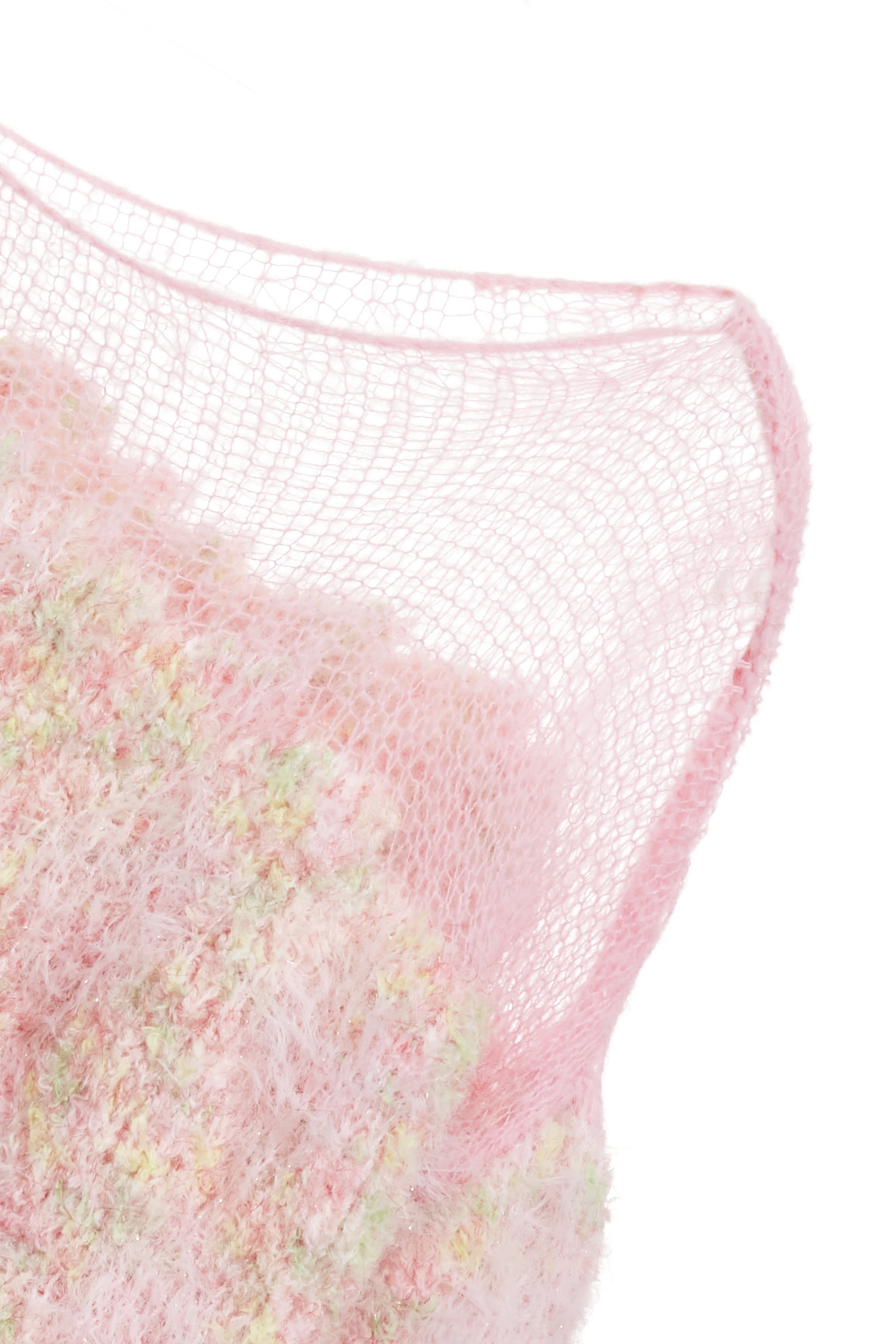 粉彩漸層圈圈紗針織上衣粉彩漸層圈圈紗針織上衣,上衣,派對特輯,秋冬穿搭,約會特輯,針織,針織上衣