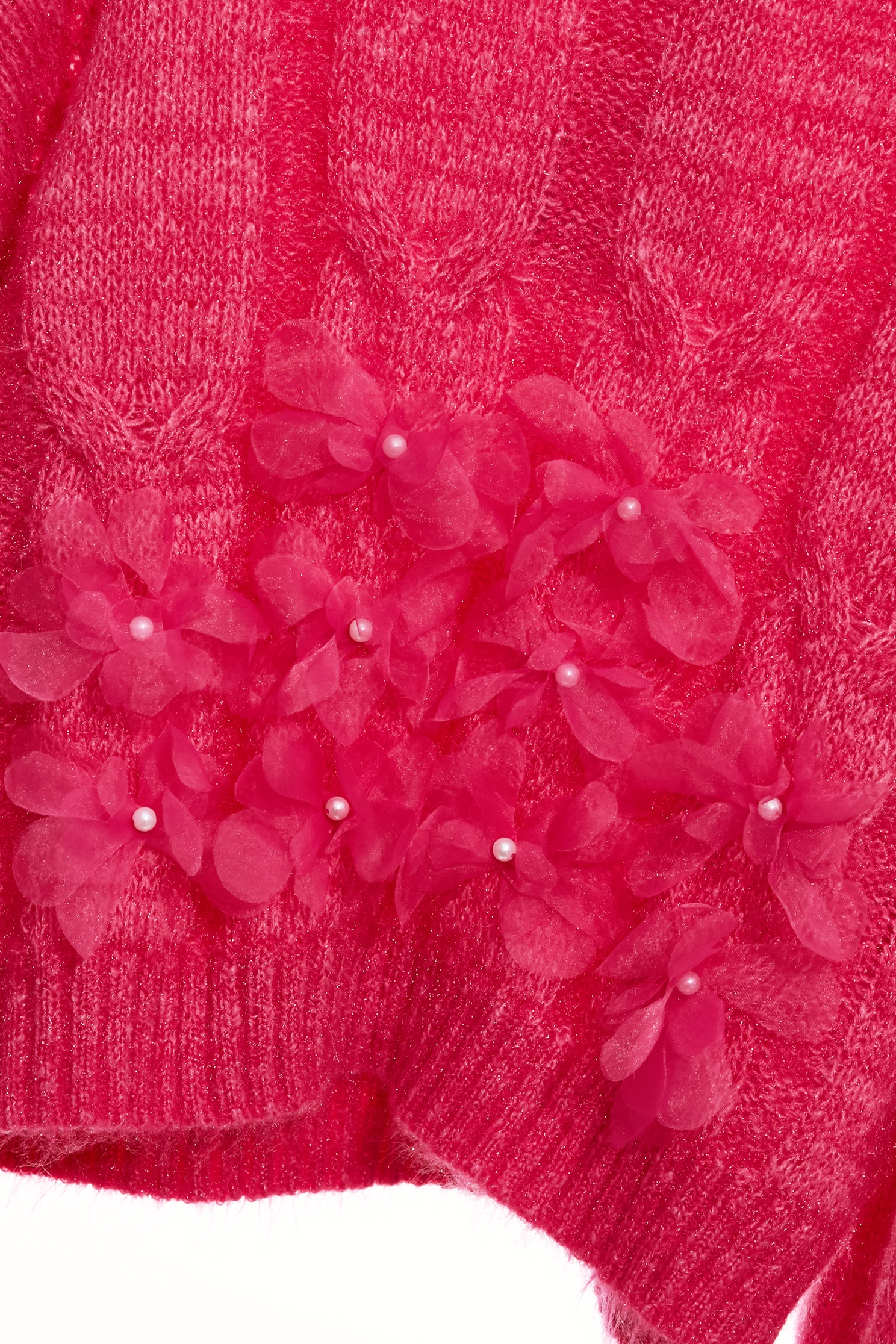 玫瑰可露麗針織上衣玫瑰可露麗針織上衣,上衣,人氣商品,春夏穿搭,約會特輯,花花世界,針織,針織上衣,針織衫