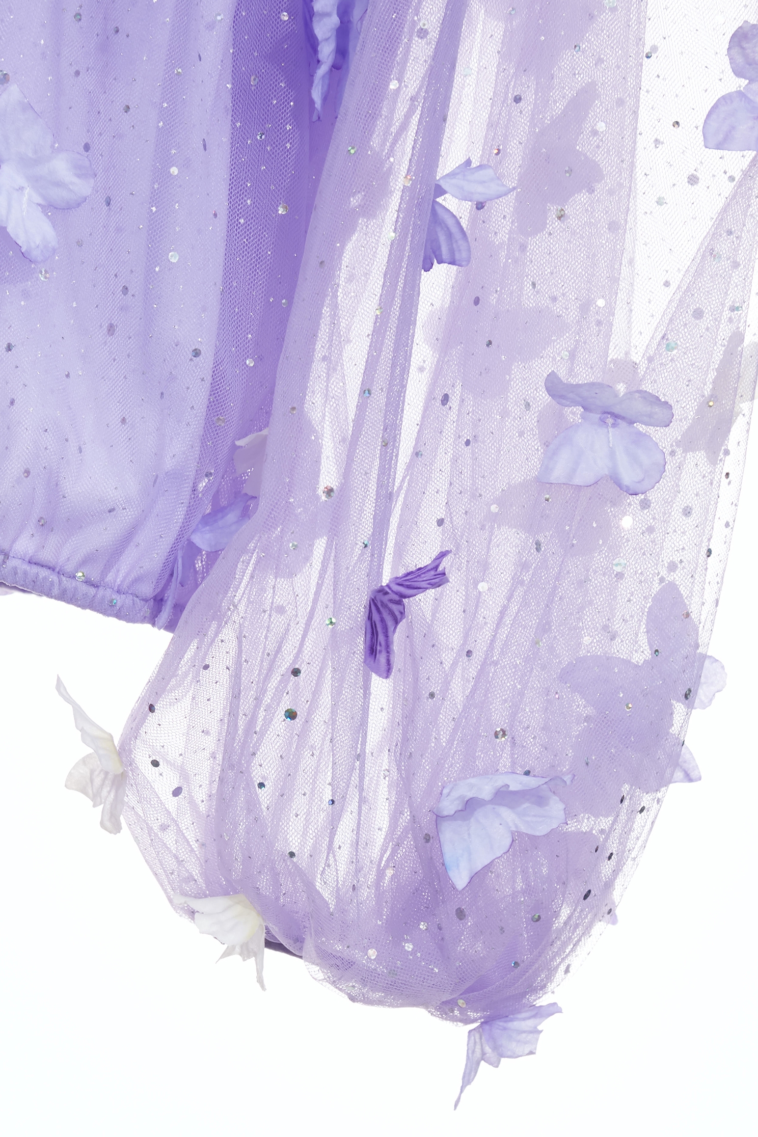 閃亮柔紫色網紗上衣閃亮柔紫色網紗上衣,上衣,春夏穿搭,時髦成套搭配,約會特輯,網紗