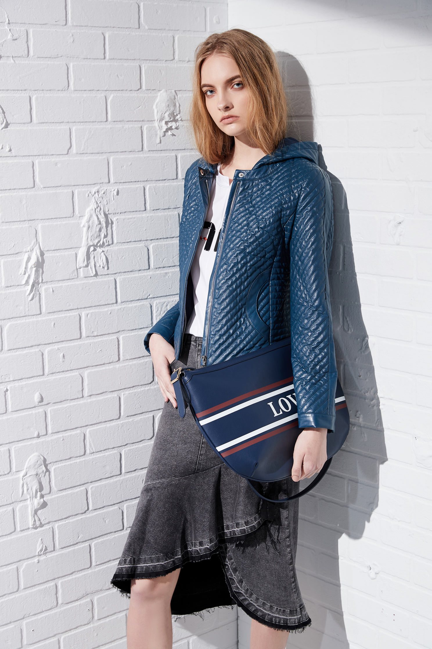 LOVE Large hobo bag,slingbag,firesigns,shoulderbag