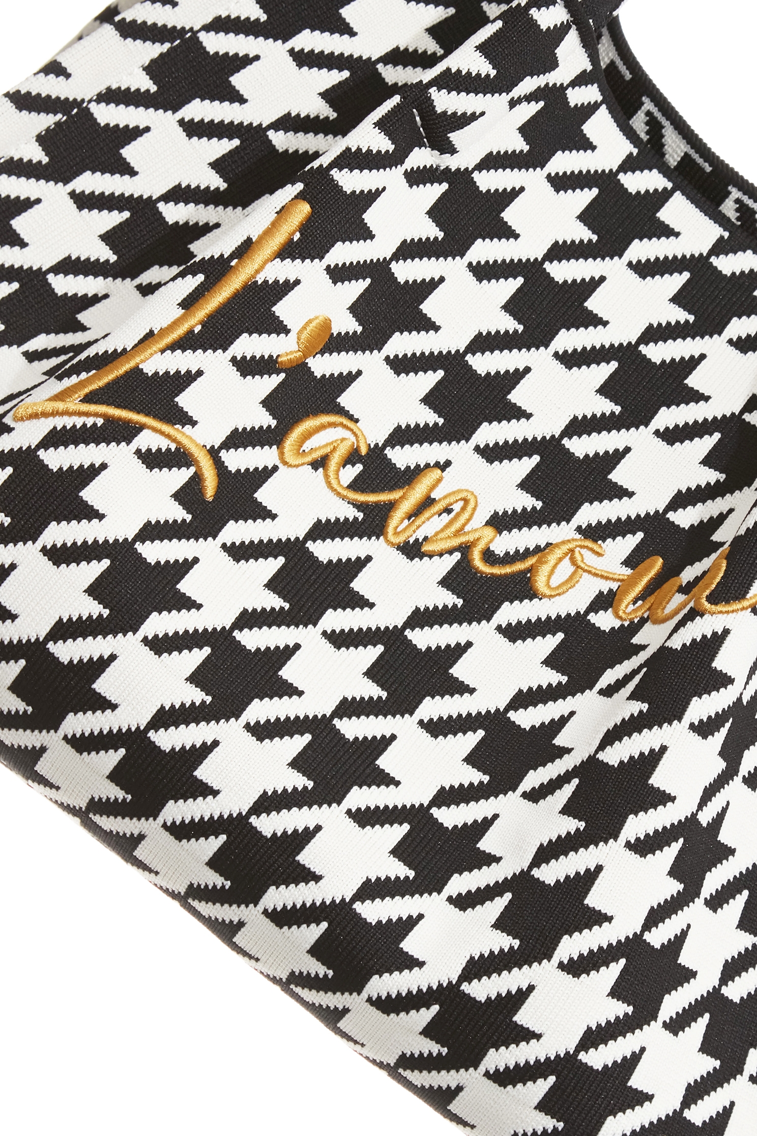 奢金千鳥小提包奢金千鳥小提包,側背包,春夏穿搭,針織