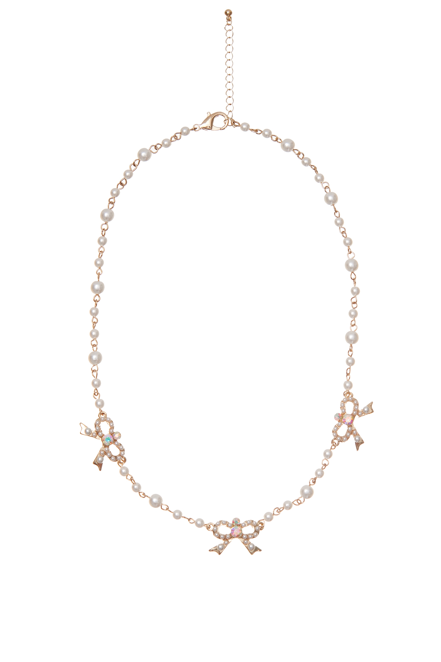 甜美寶石珍珠蝴蝶結項鍊甜美寶石珍珠蝴蝶結項鍊,一般洋裝,珍珠,秋冬穿搭,蕾絲,蝴蝶結,項鍊