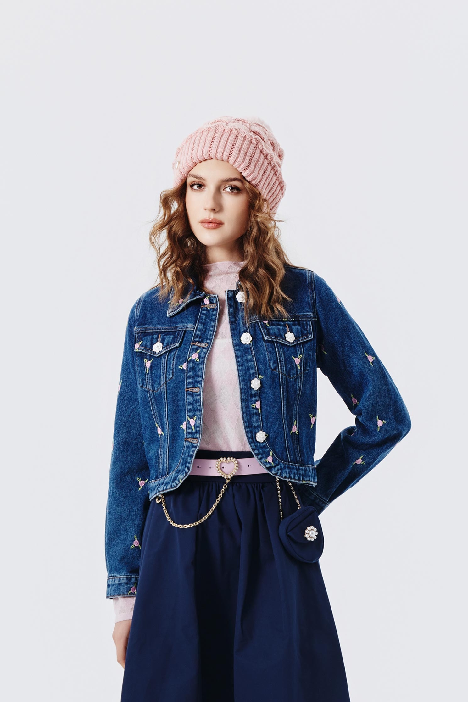 軟絨絨兔毛針織帽軟絨絨兔毛針織帽,秋冬穿搭,針織