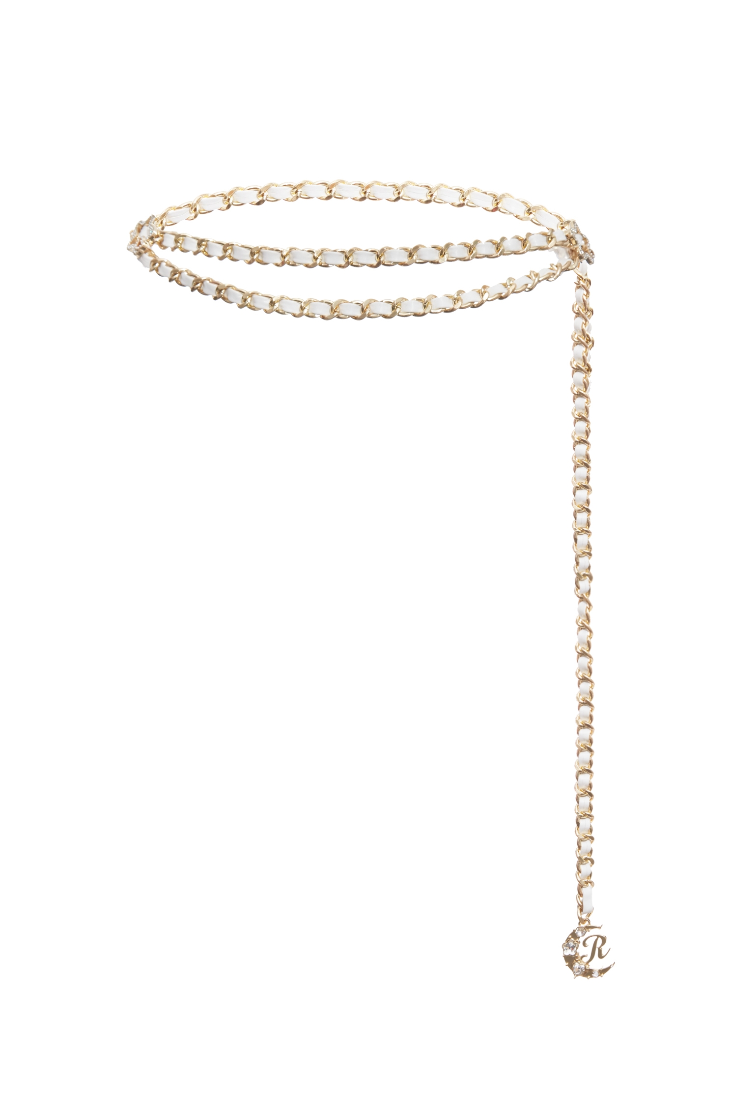 精緻星星月亮皮穿條腰鍊精緻星星月亮皮穿條腰鍊,秋冬穿搭