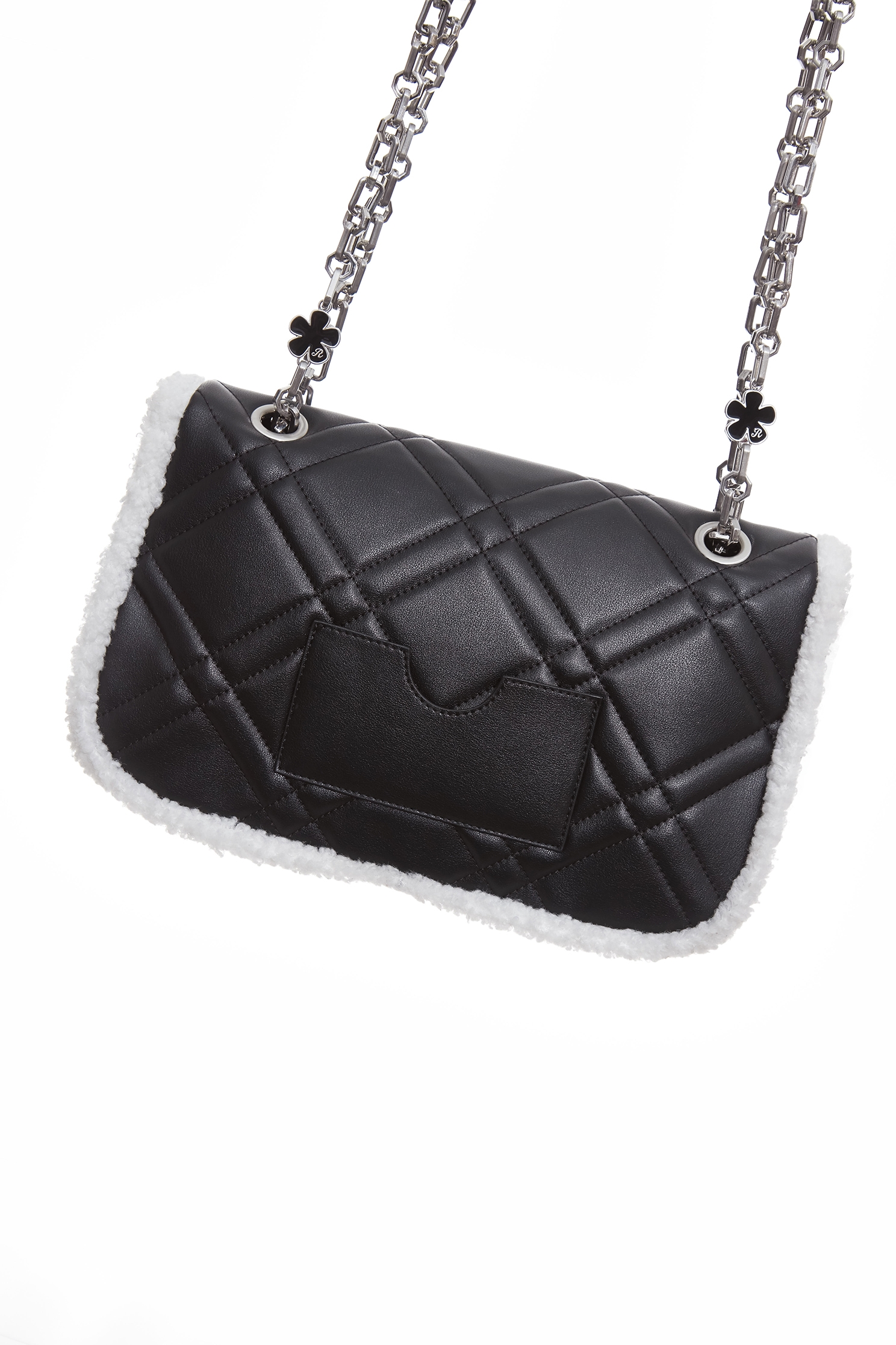 經典菱格毛邊多用側背包經典菱格毛邊多用側背包,側背包,春夏穿搭,珍珠,皮革