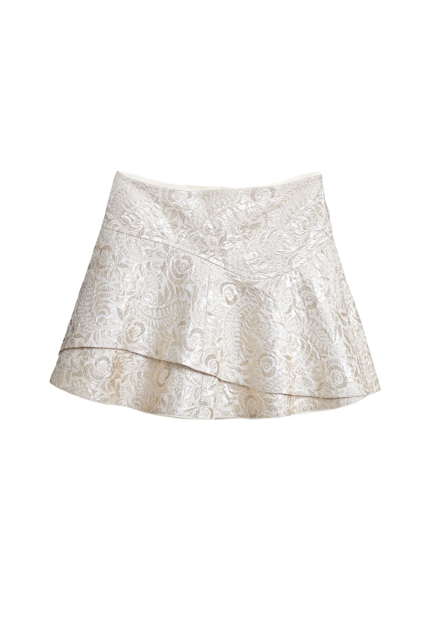 classic irregular mini skirt,miniskirt