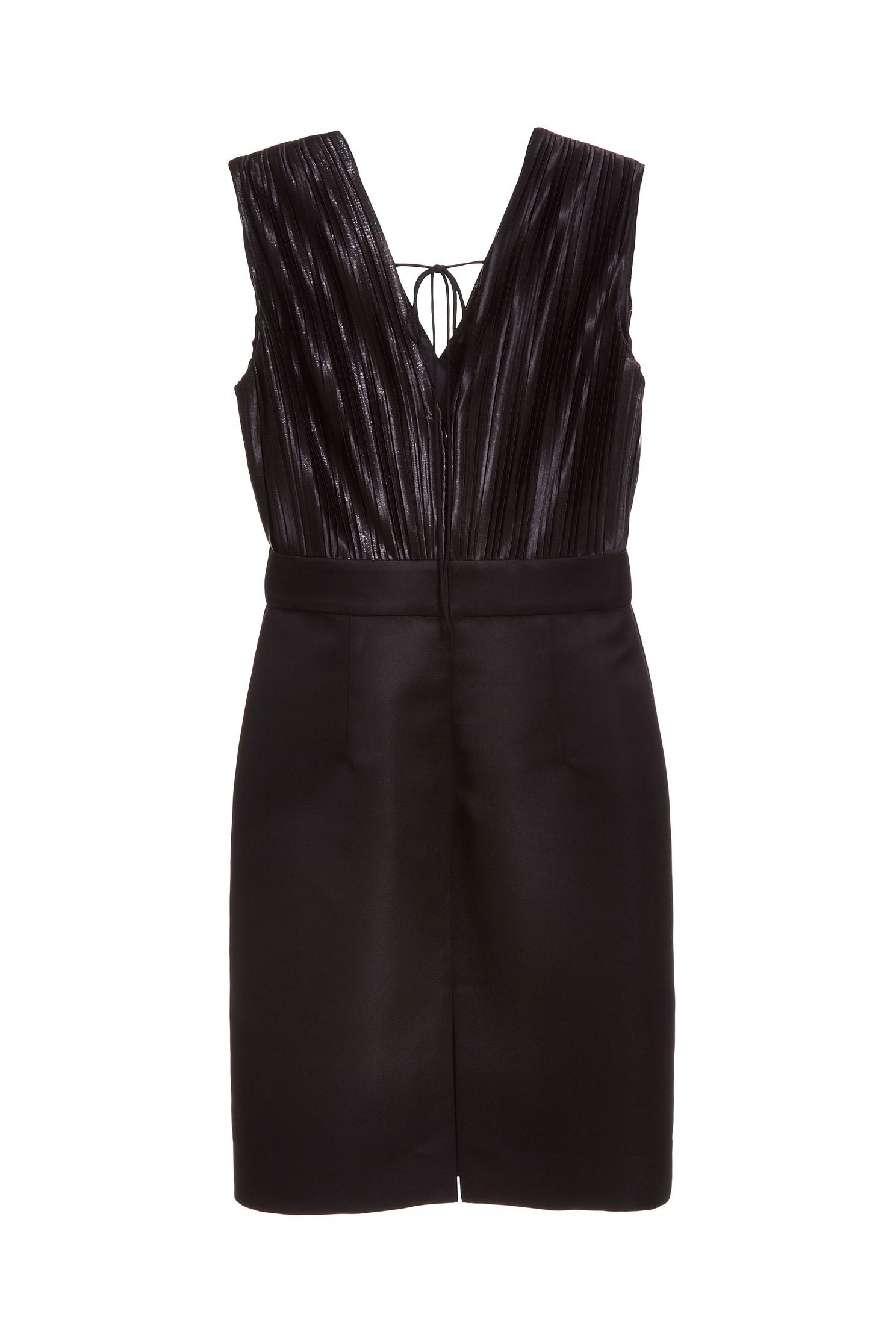Elegant and slim fashion dress,V-neck dress,小禮服,無袖洋裝,Black dress