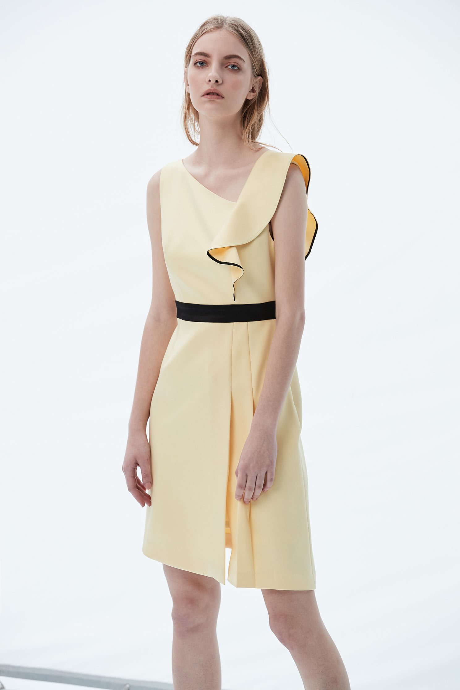 Elegant style dress,cocktaildress,watersigns,sleevelessdress