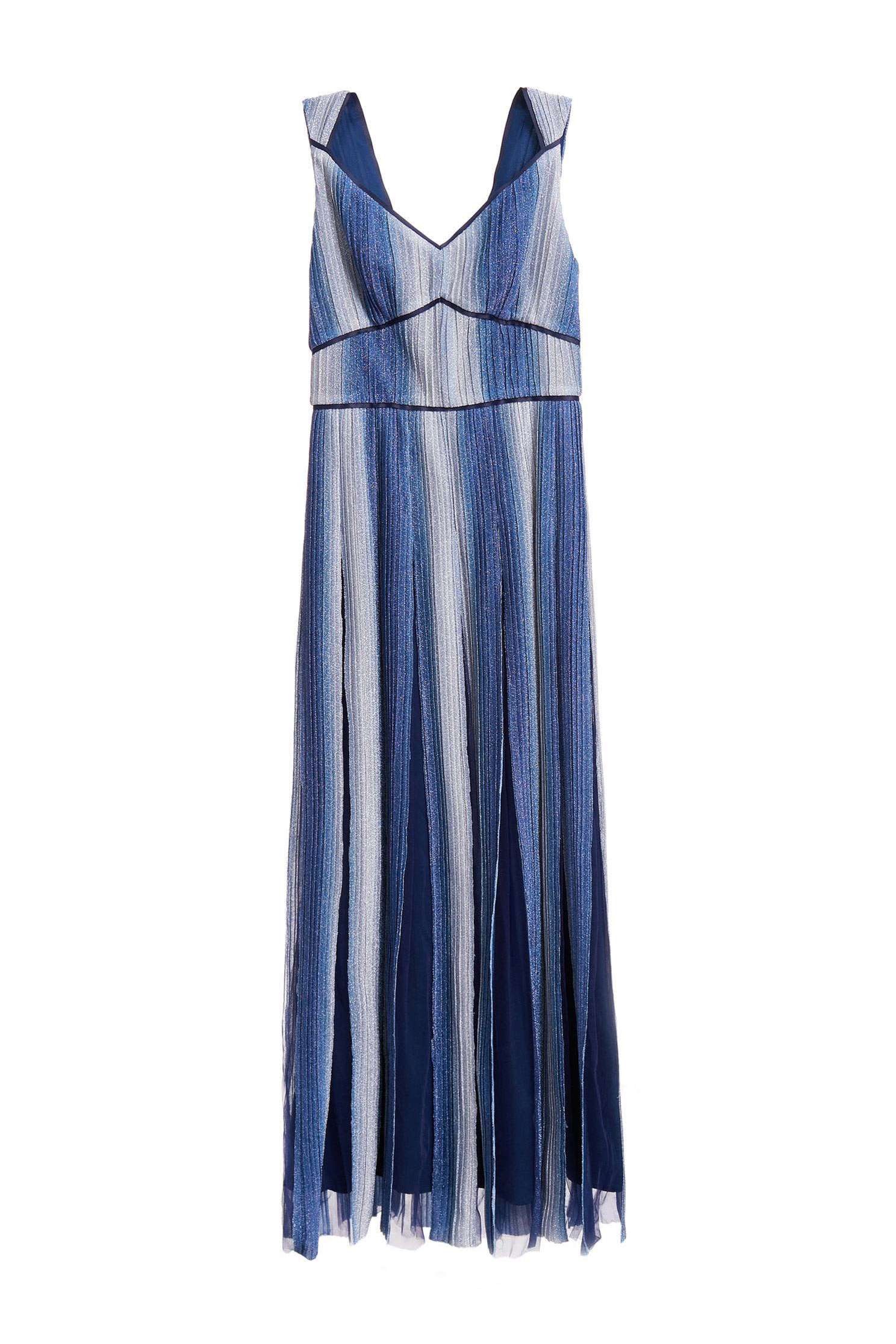 Gradient navy blue dress,Cocktail Dress,無袖洋裝,Evening Wear,Long dress