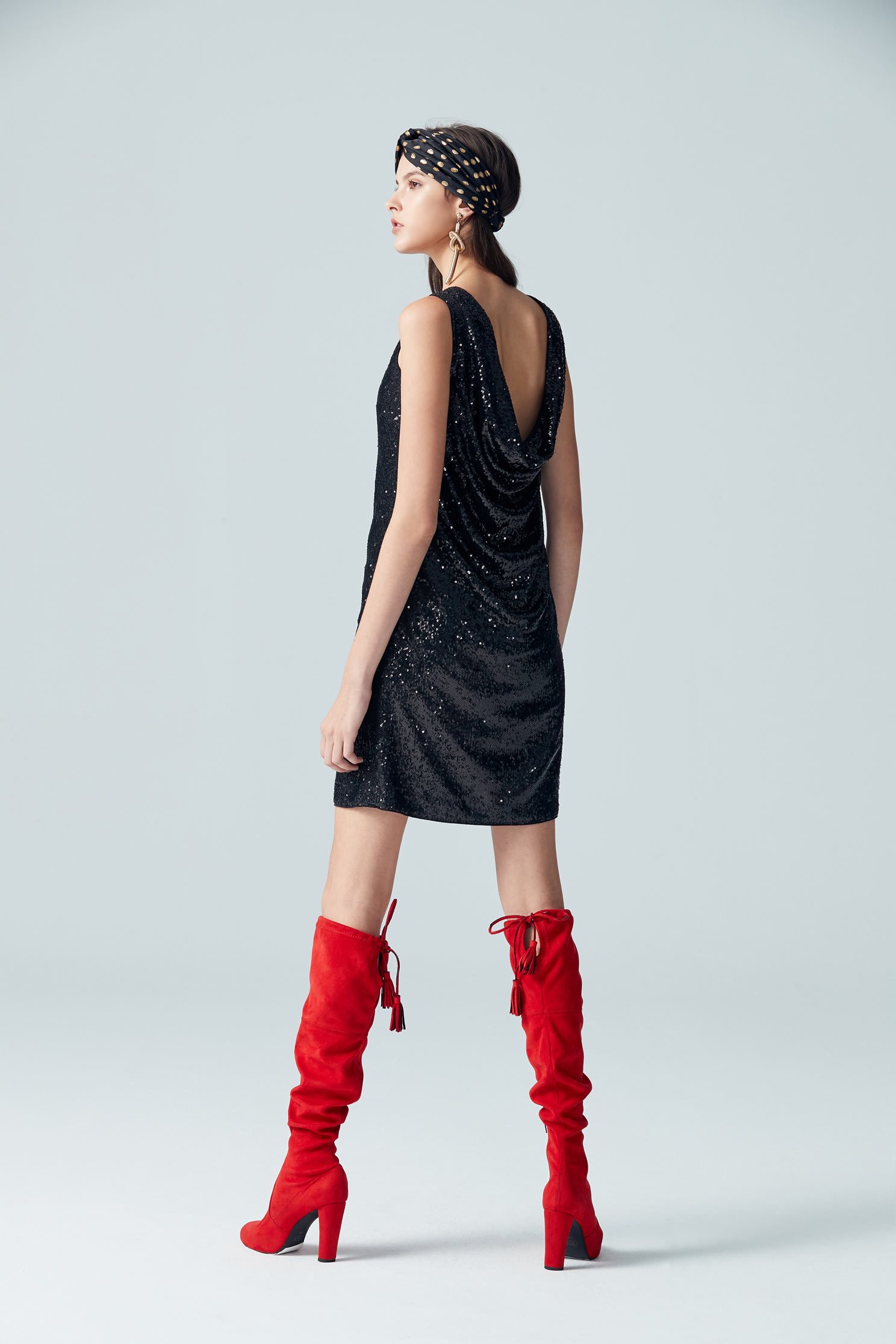Shiny and gorgeous dress,無袖洋裝,Mini Skirt,Black dress