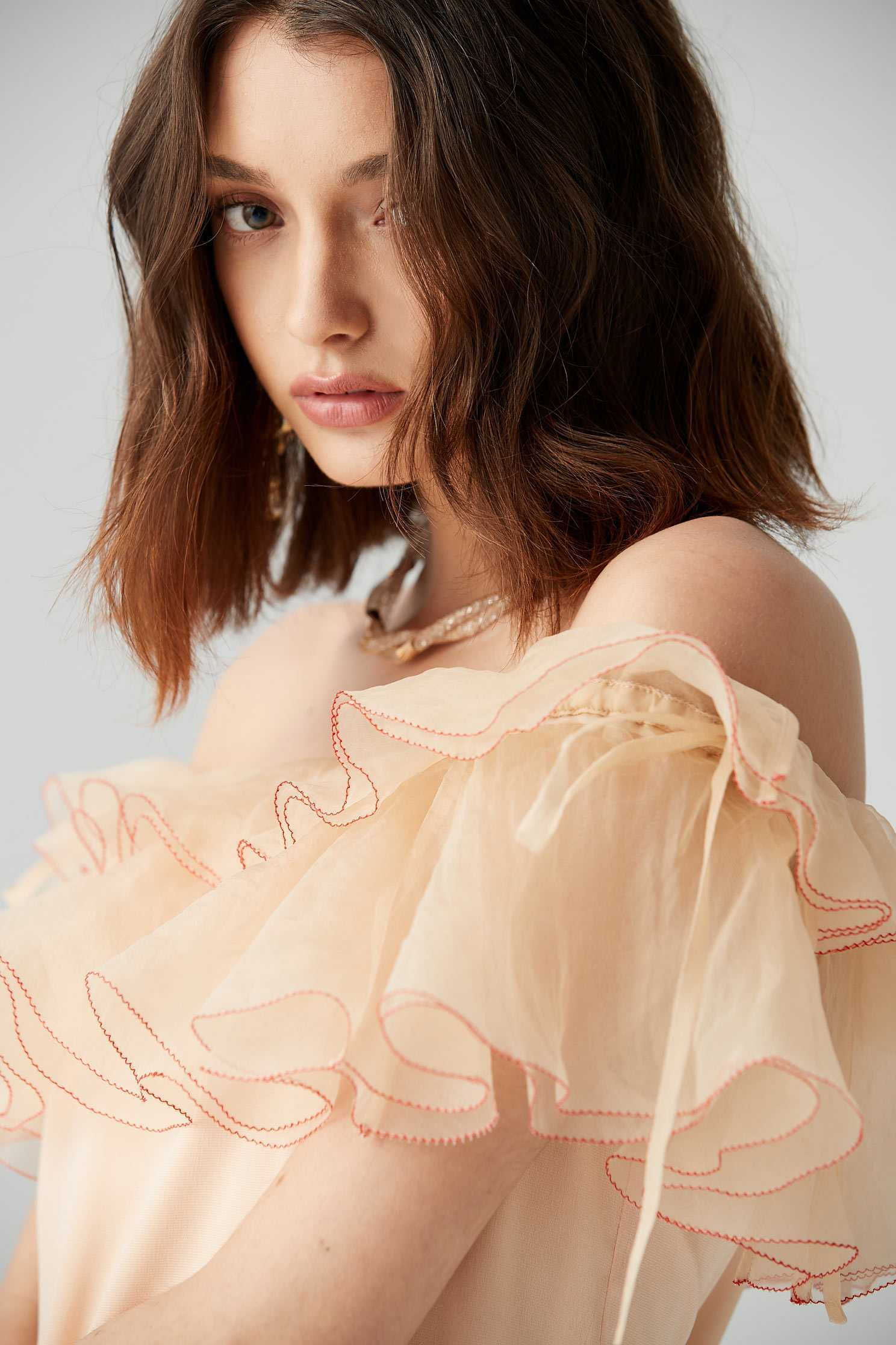 Off-the-shoulder gorgeous dress,boatneckdress,shortsleevedress
