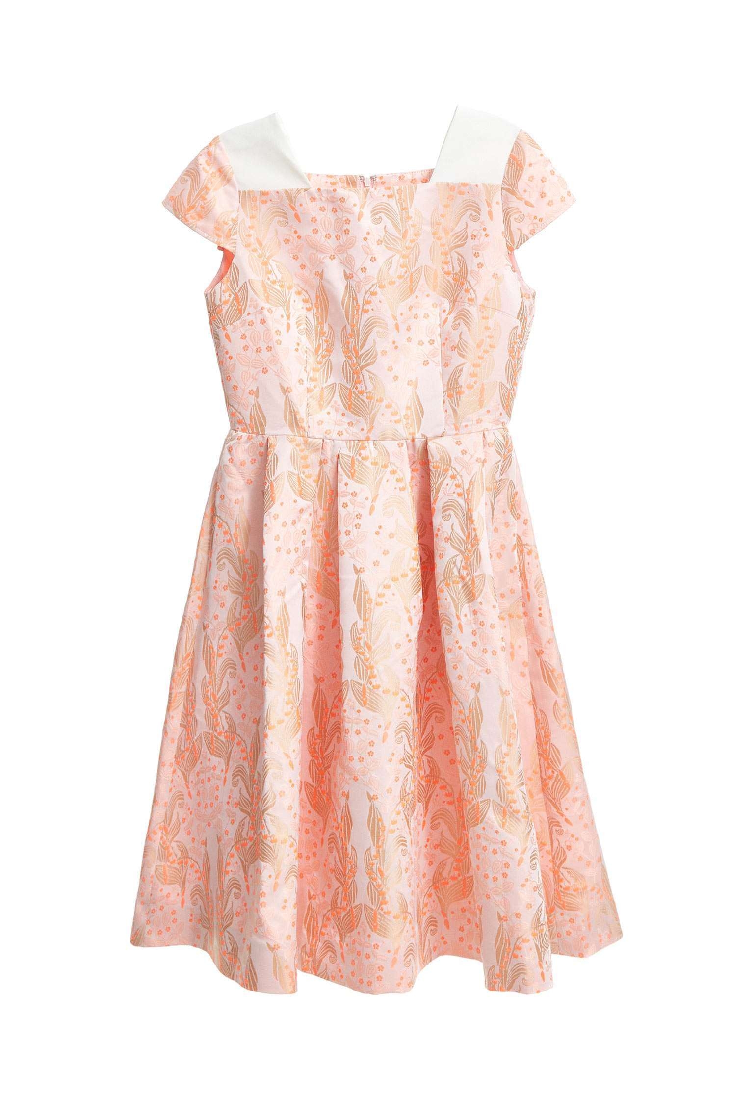 Vintage floral dress,shortsleevedress,onepiecedress