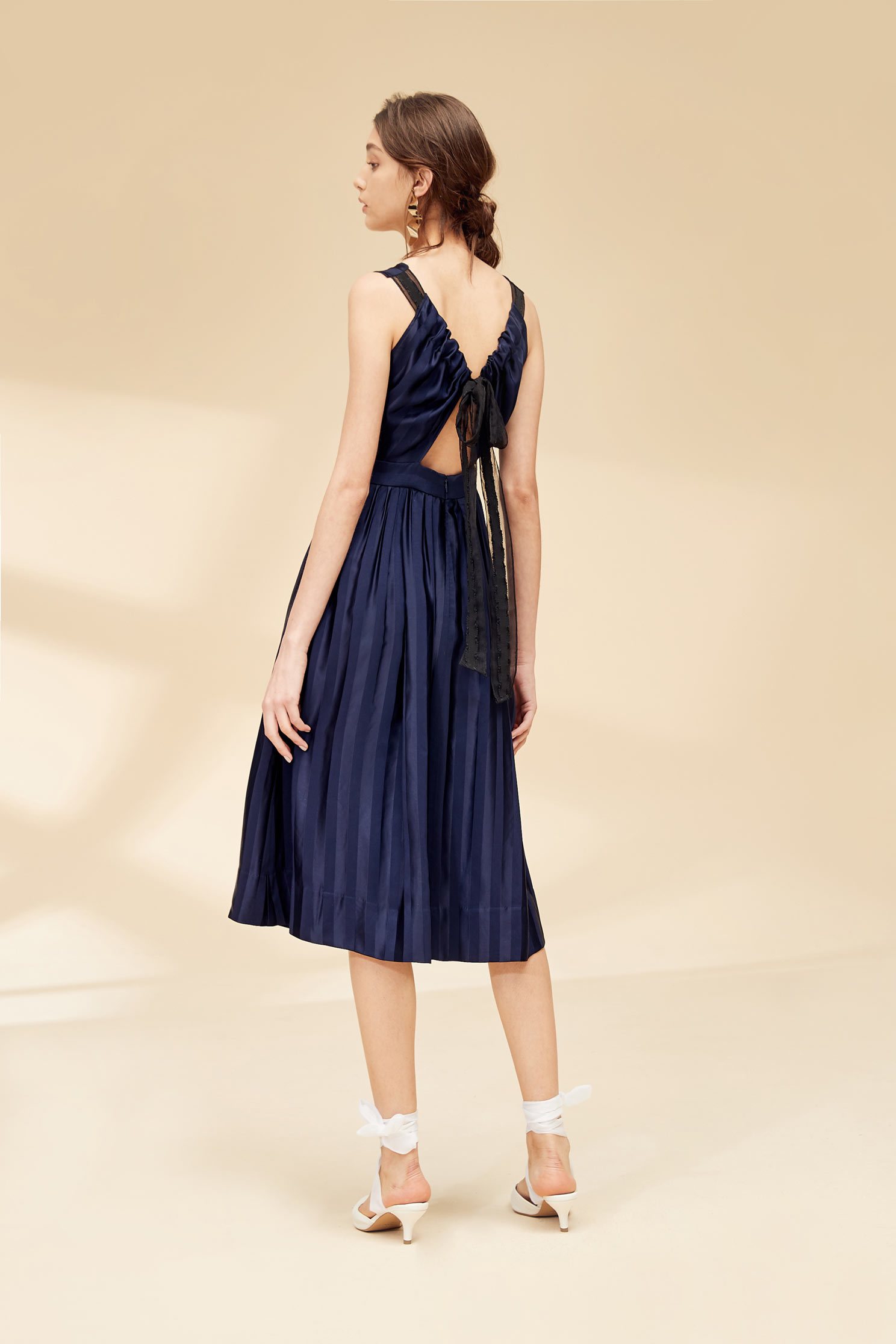 Elegant fashion dress,u-neckdress,cocktaildress,sleevelessdress